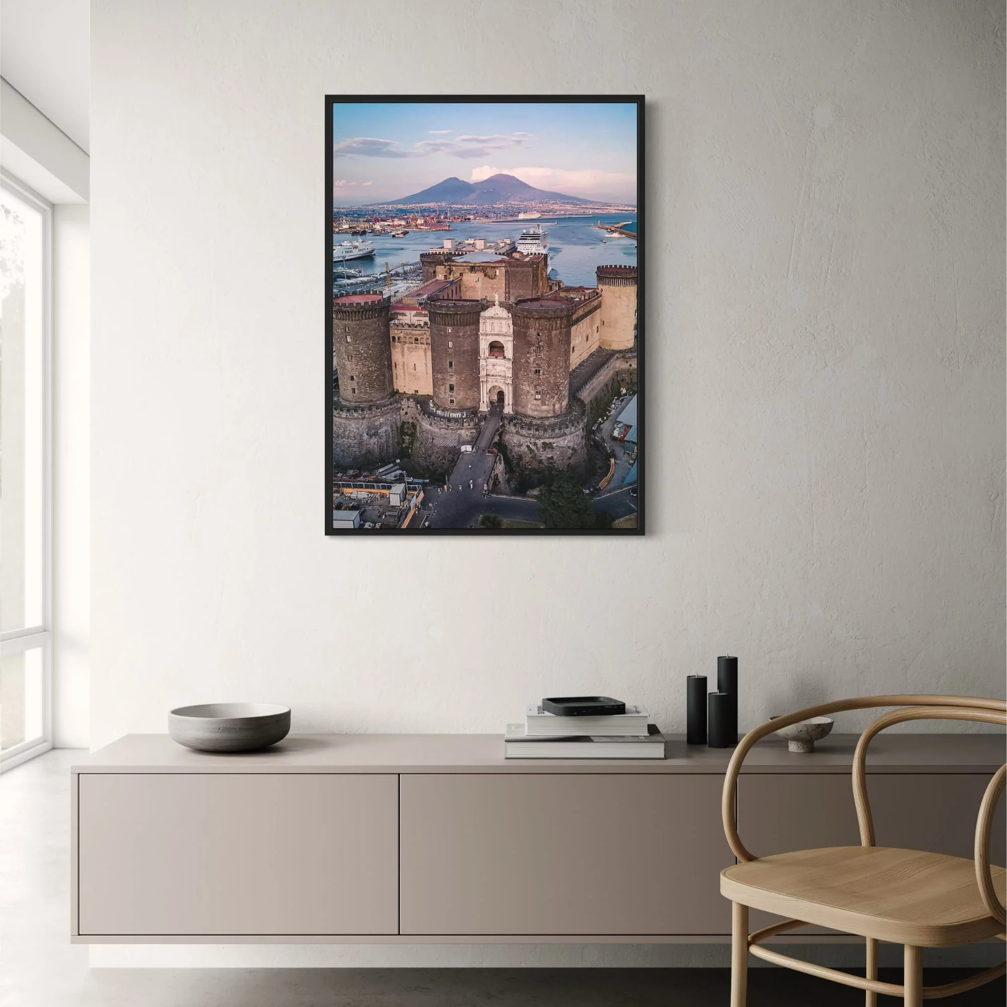 Castel dell'Ovo | Historic Naples Castle Art - Image 2