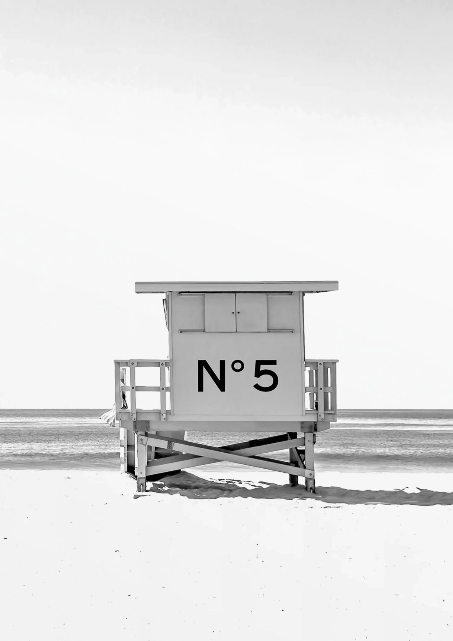 Chanel Beach Cabin | Coastal Chic Fashion Art - Image 4