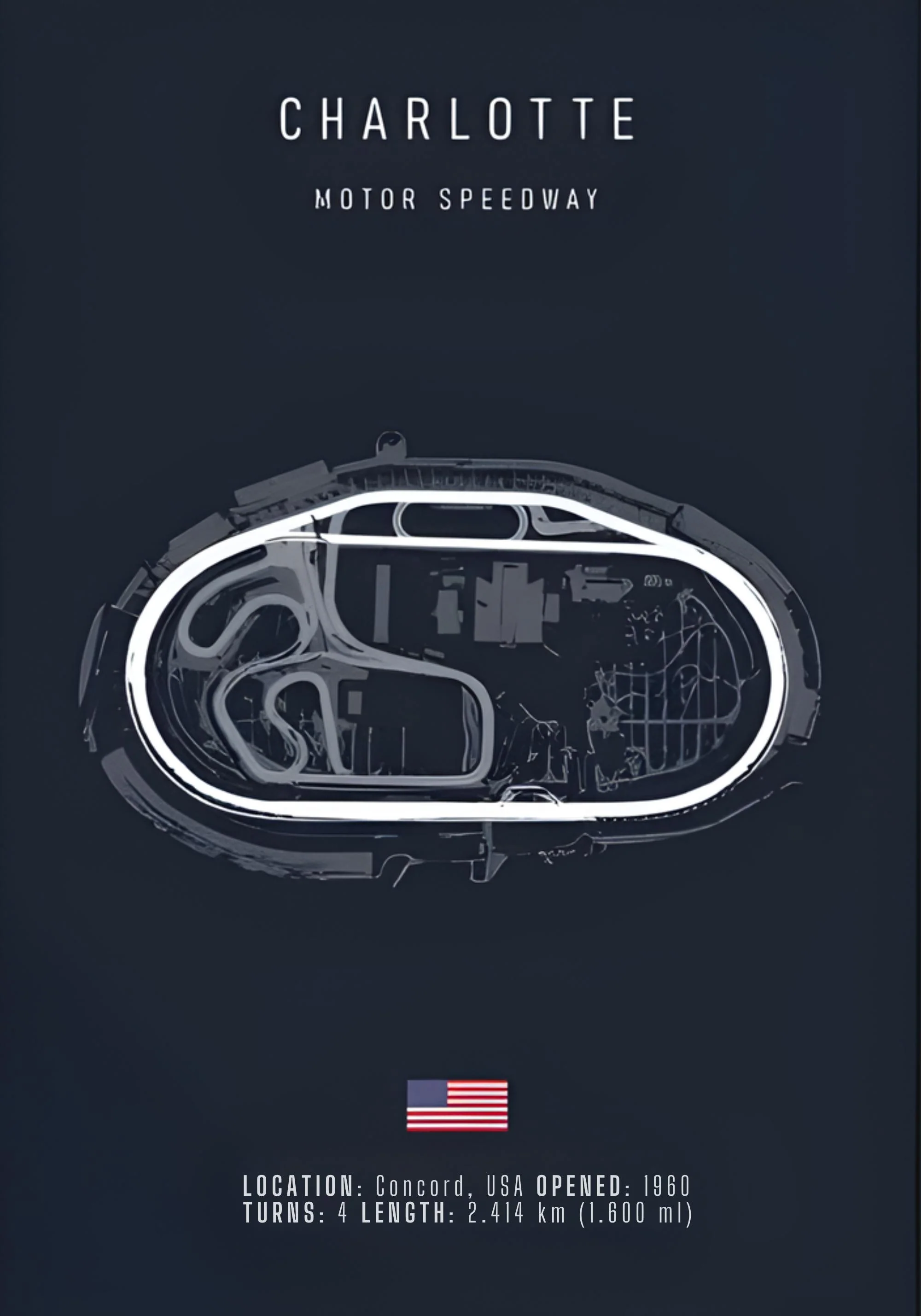 Charlotte F1 Circuit | Track Layout - Image 2