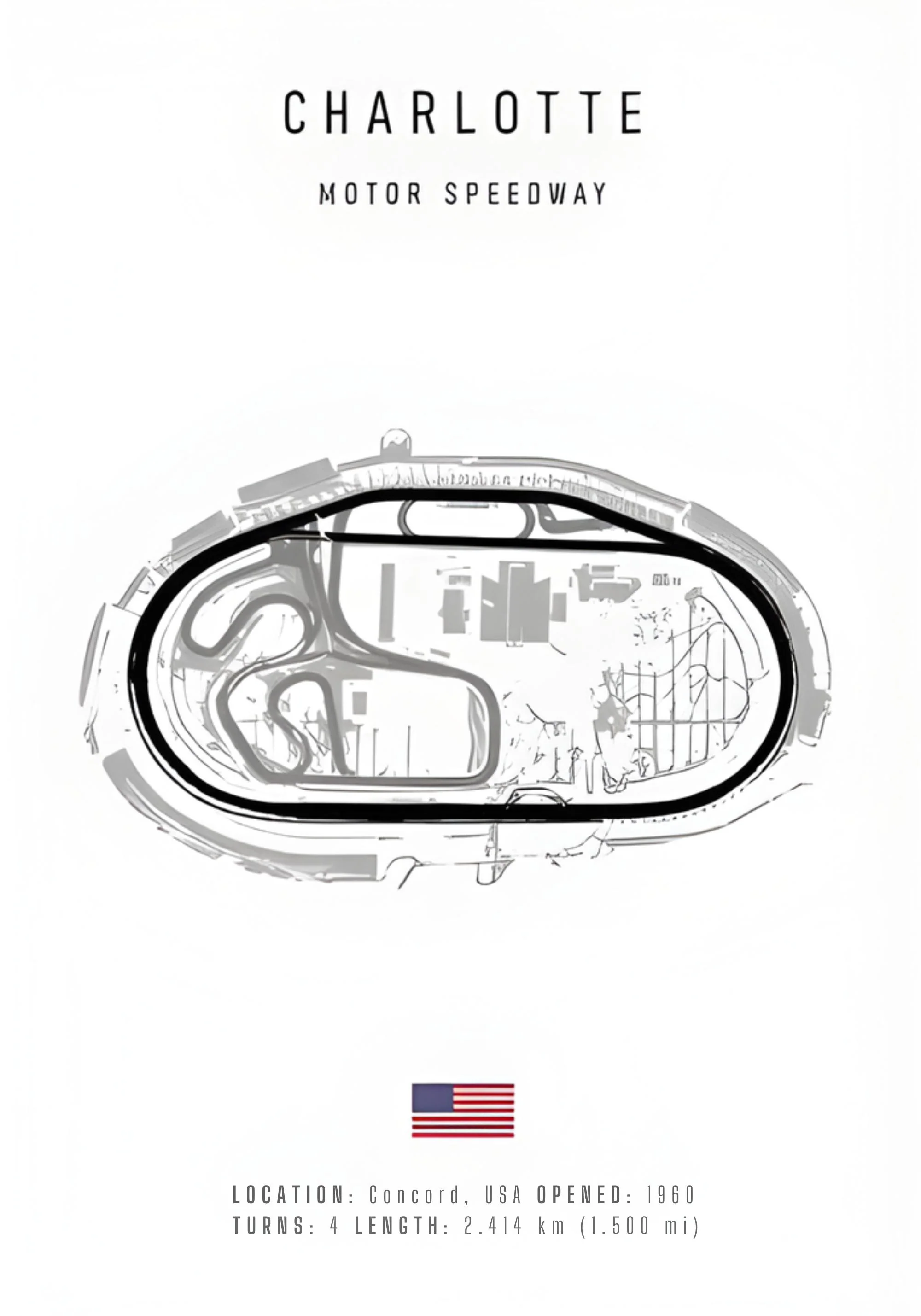 Charlotte F1 Circuit | Track Layout Design - Image 2