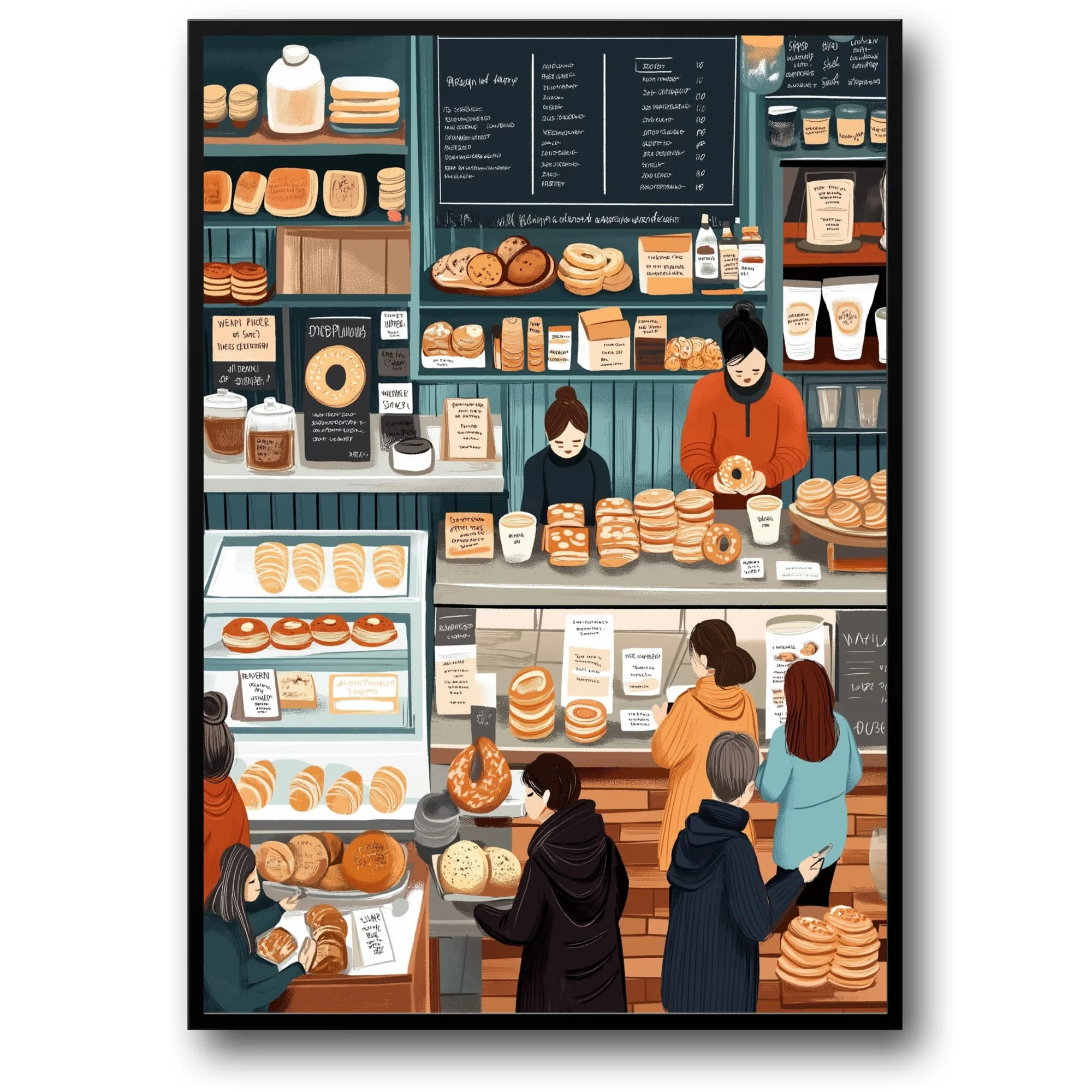 Artisan Bakery | Warm-Toned Breads & Pastries