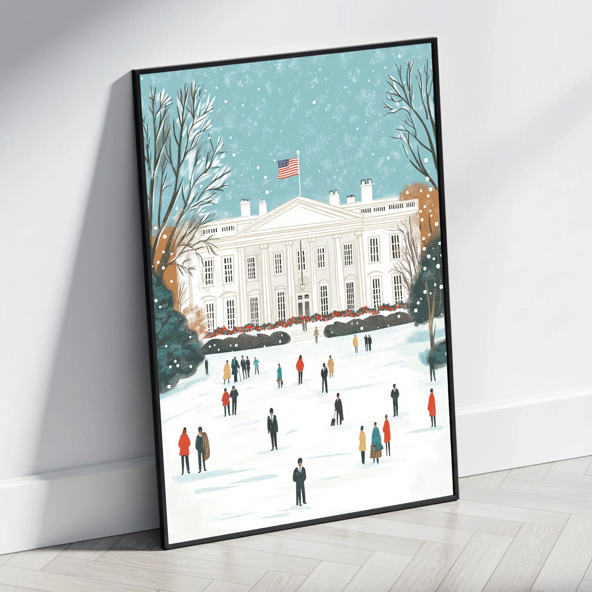 White House | Festive Winter Scene - Image 4