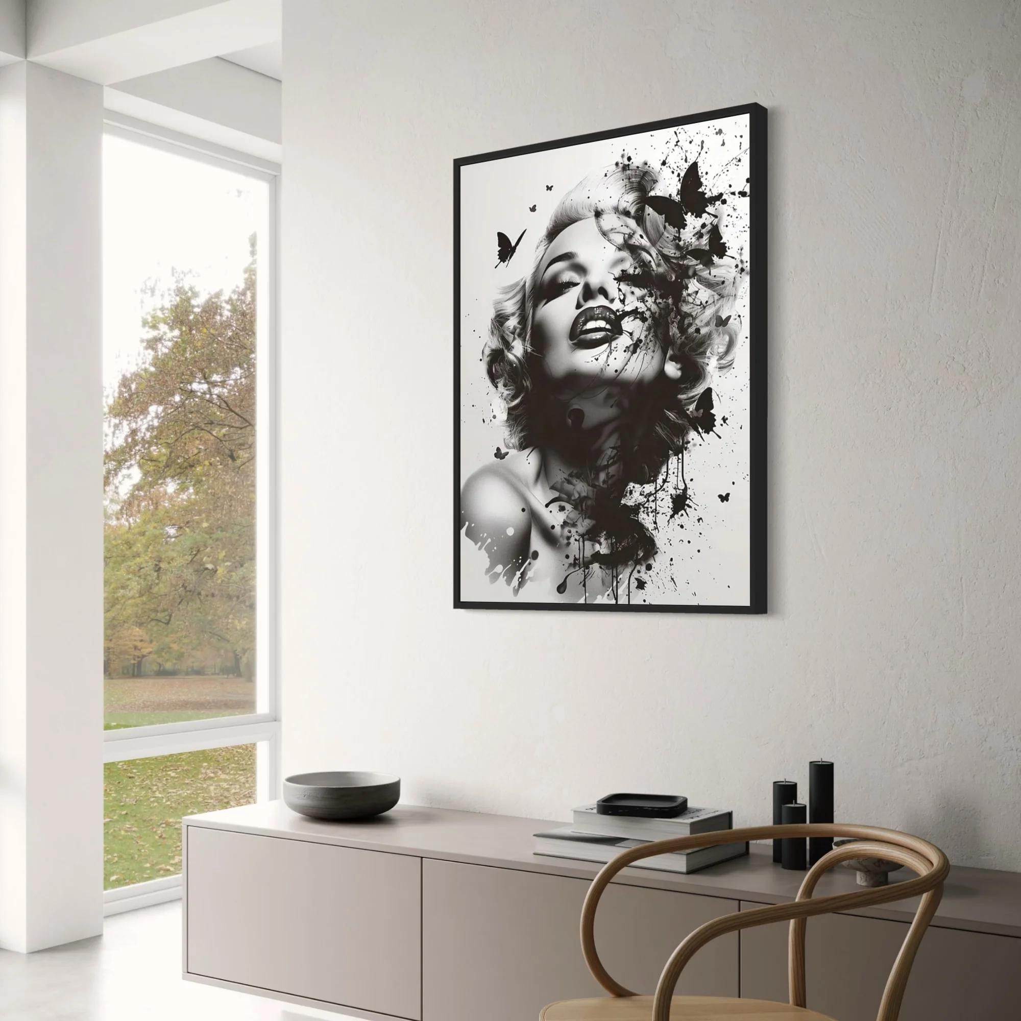 Marilyn Monroe | Vibrant Butterfly Icon - Image 3