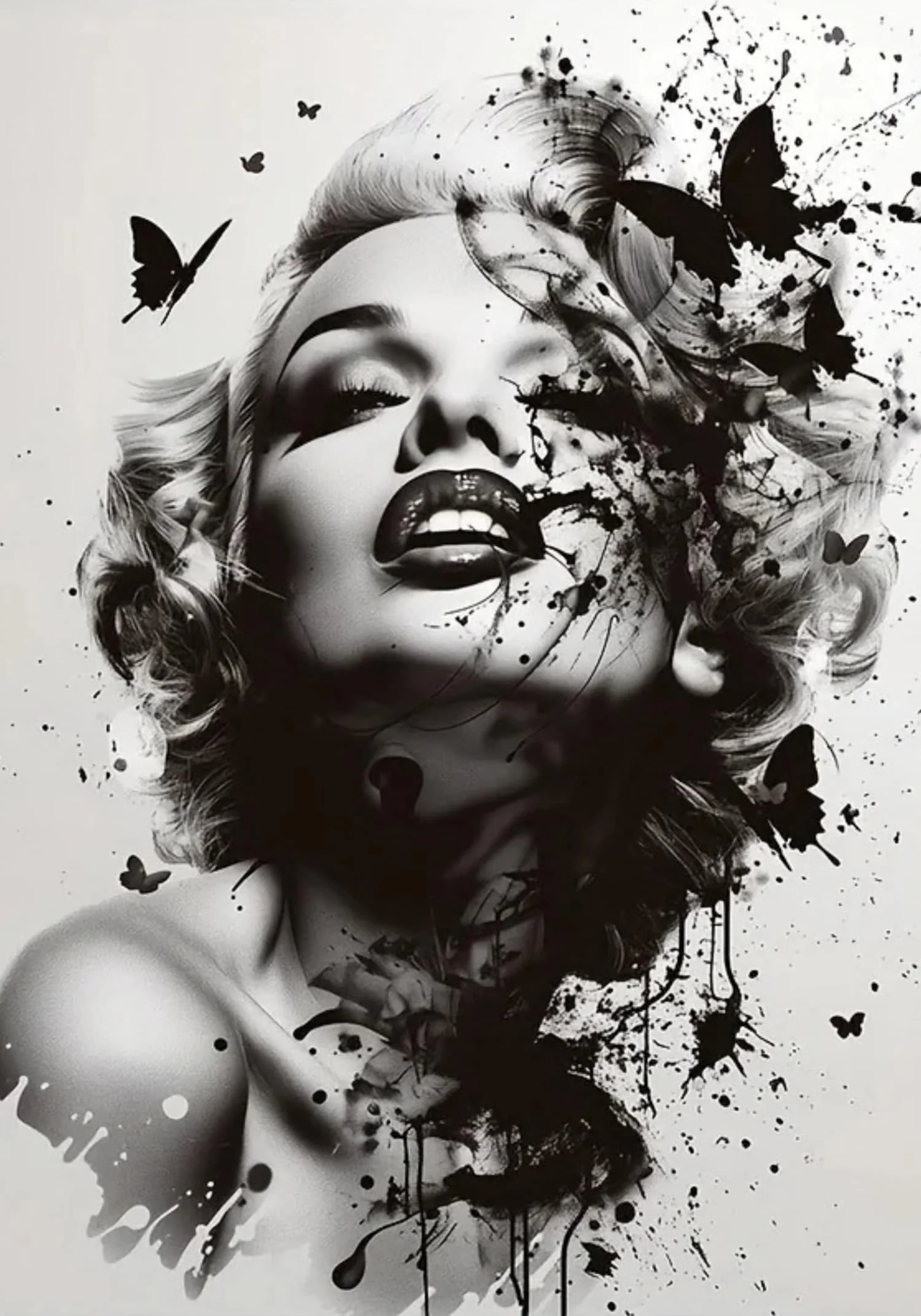 Marilyn Monroe | Vibrant Butterfly Icon - Image 4