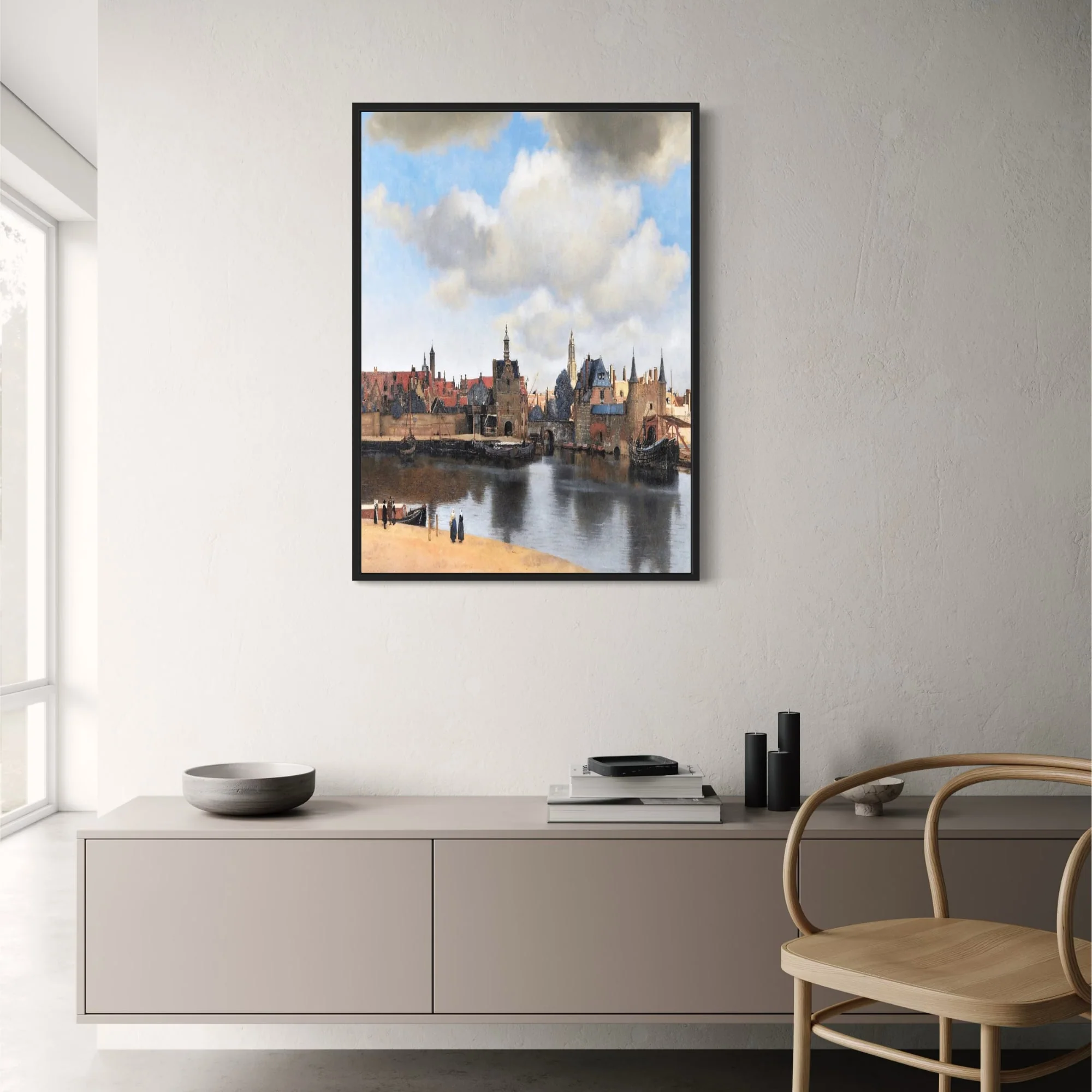 Rembrandt | View of Delft | Antique Dutch Landscape - Image 2