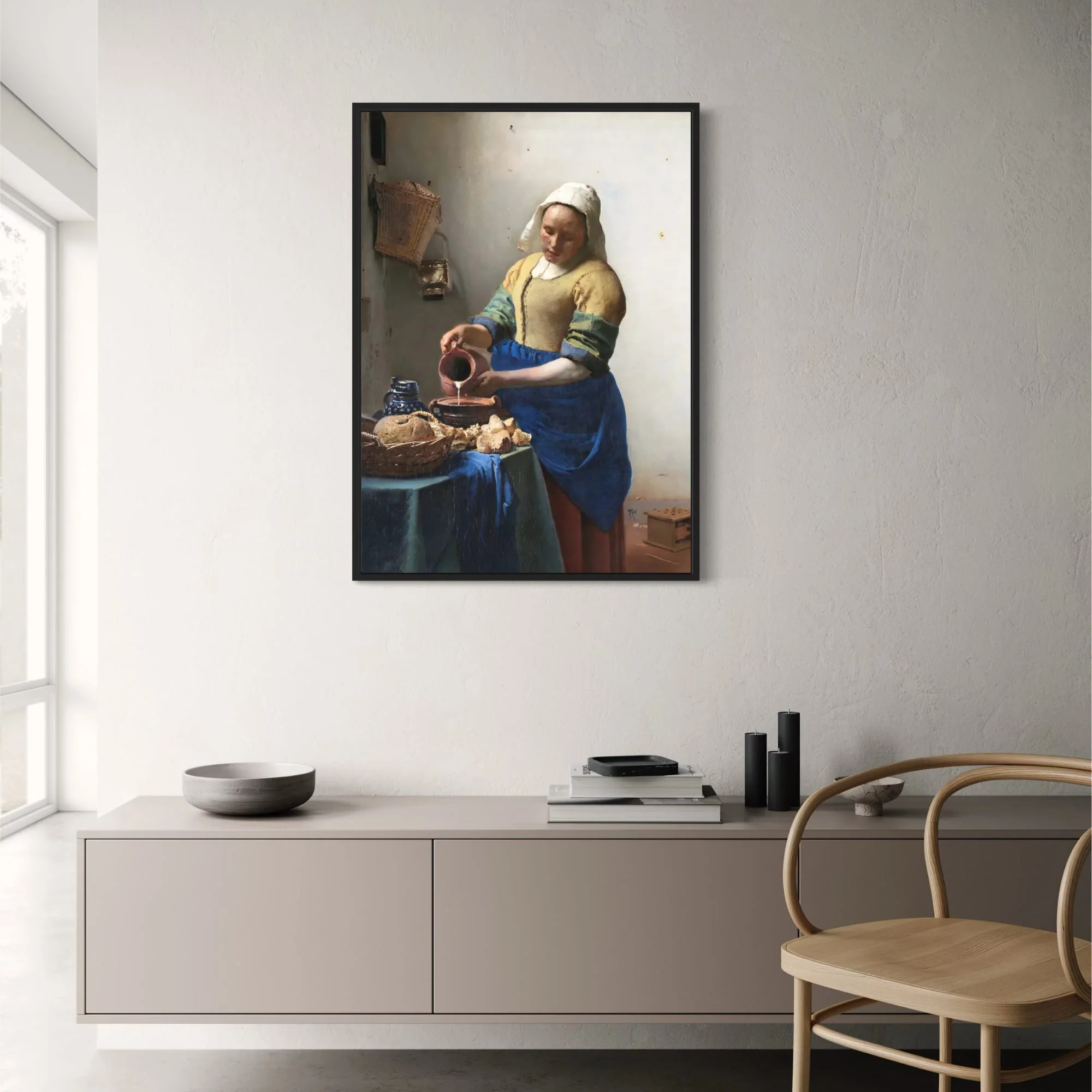 Rembrandt's The Milkmaid | Classic Dutch Art - Image 2