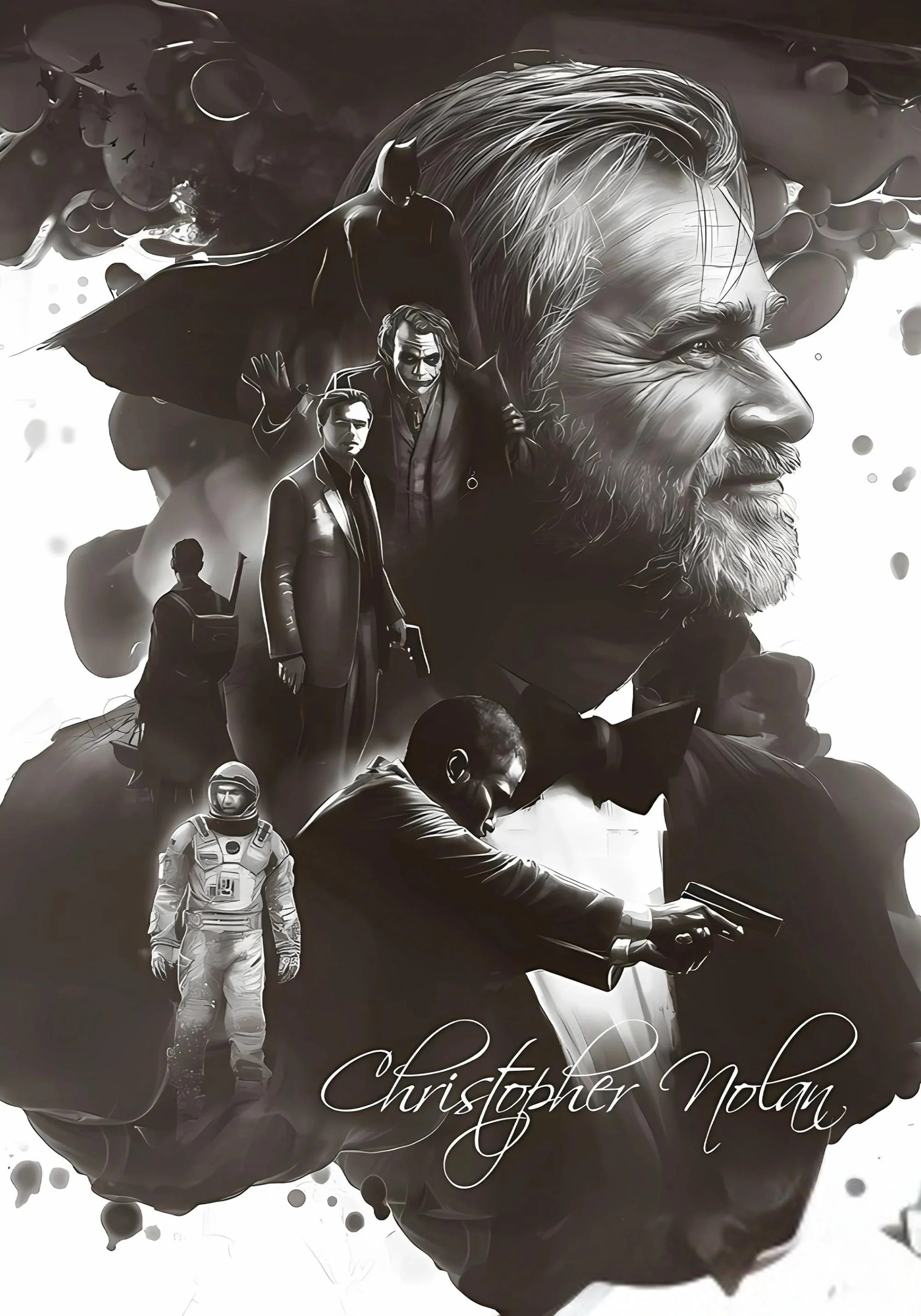Christopher Nolan | Concept Art Poster - Image 2