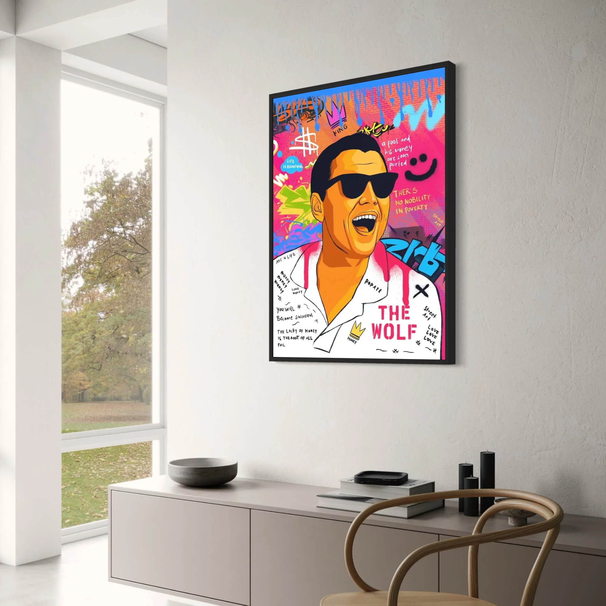 Wolf of Wall Street | Leonardo DiCaprio Canvas - Image 3