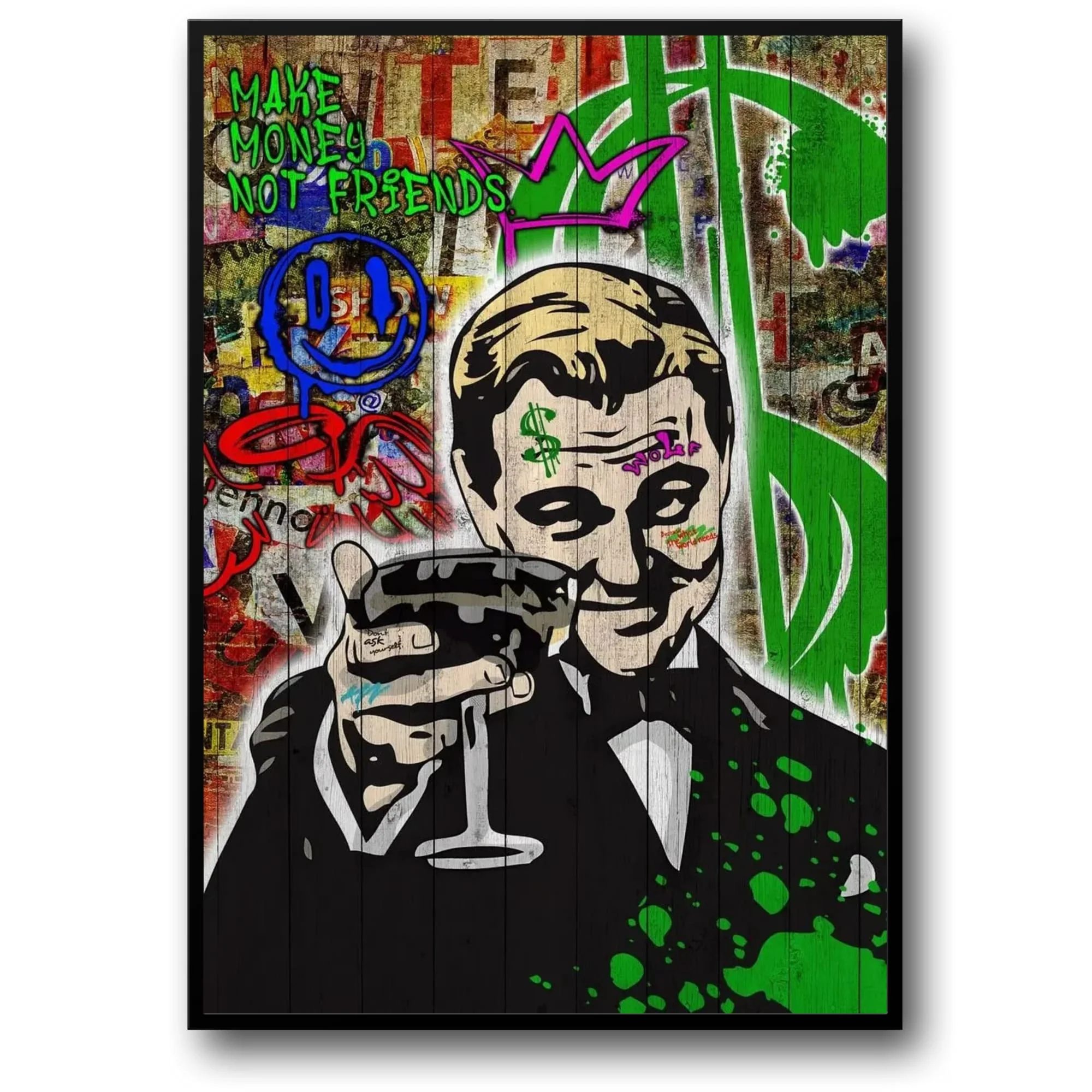 The Wolf of Wall Street | Leonardo DiCaprio Canvas