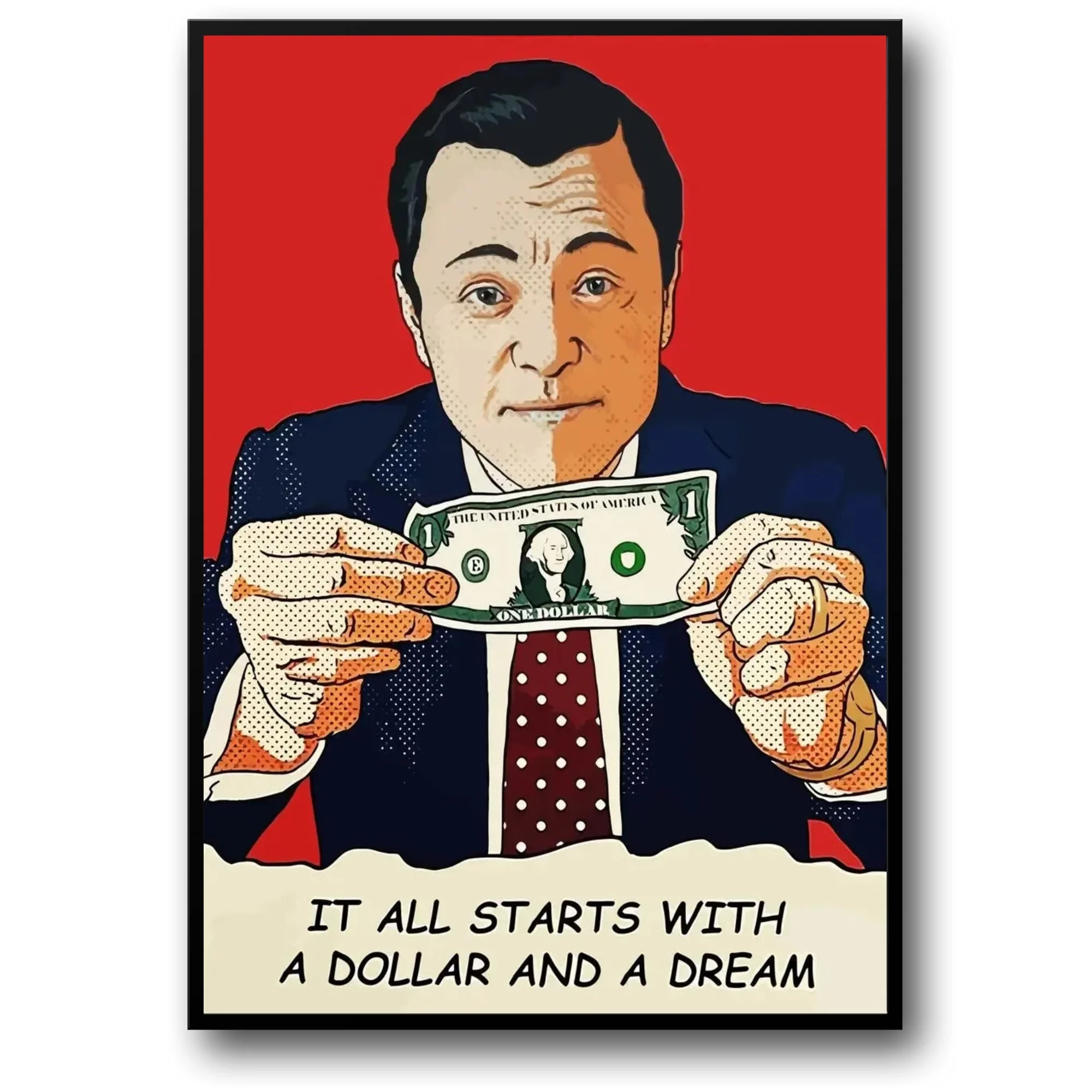 The Wolf of Wall Street | Leonardo DiCaprio Movie Art
