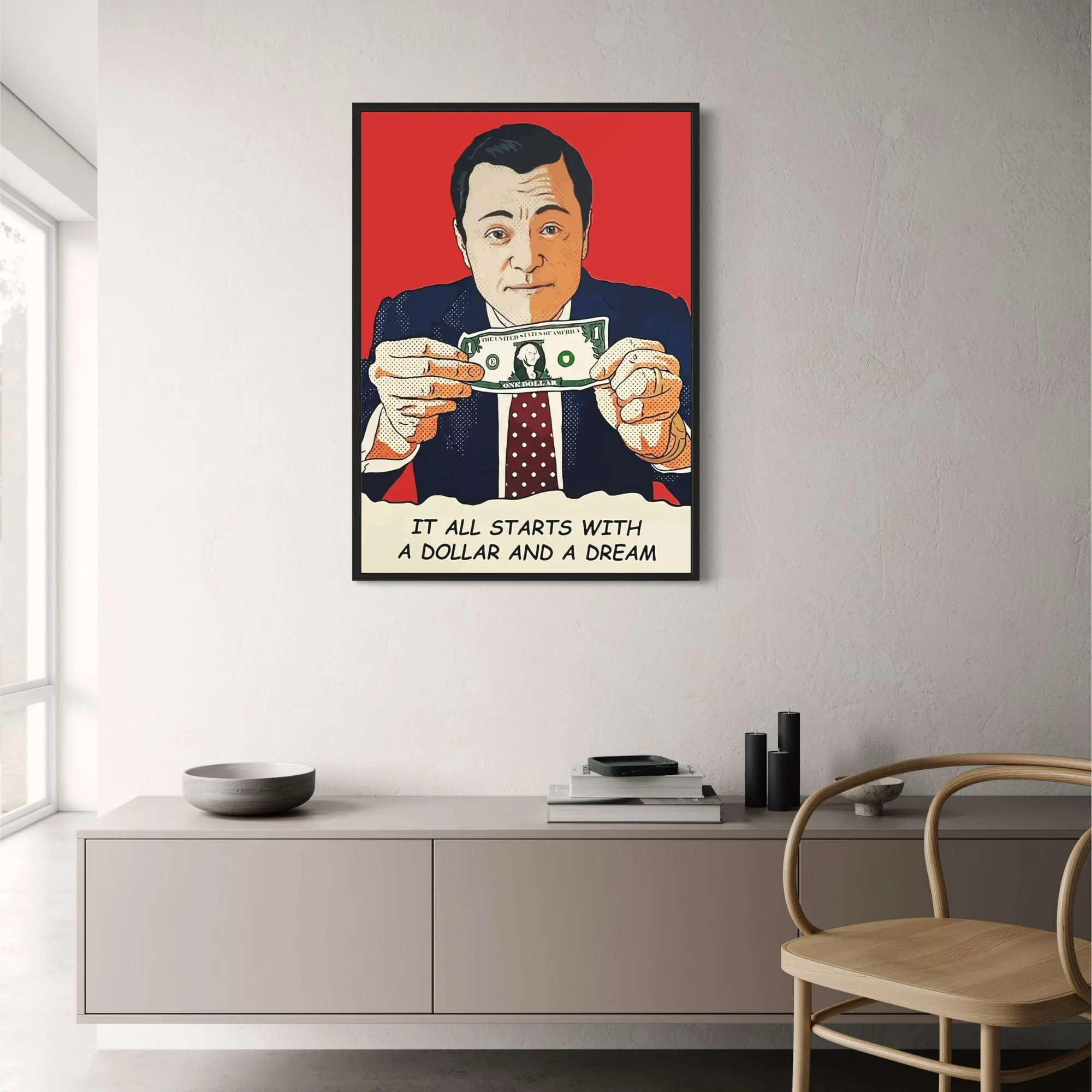 The Wolf of Wall Street | Leonardo DiCaprio Movie Art - Image 2