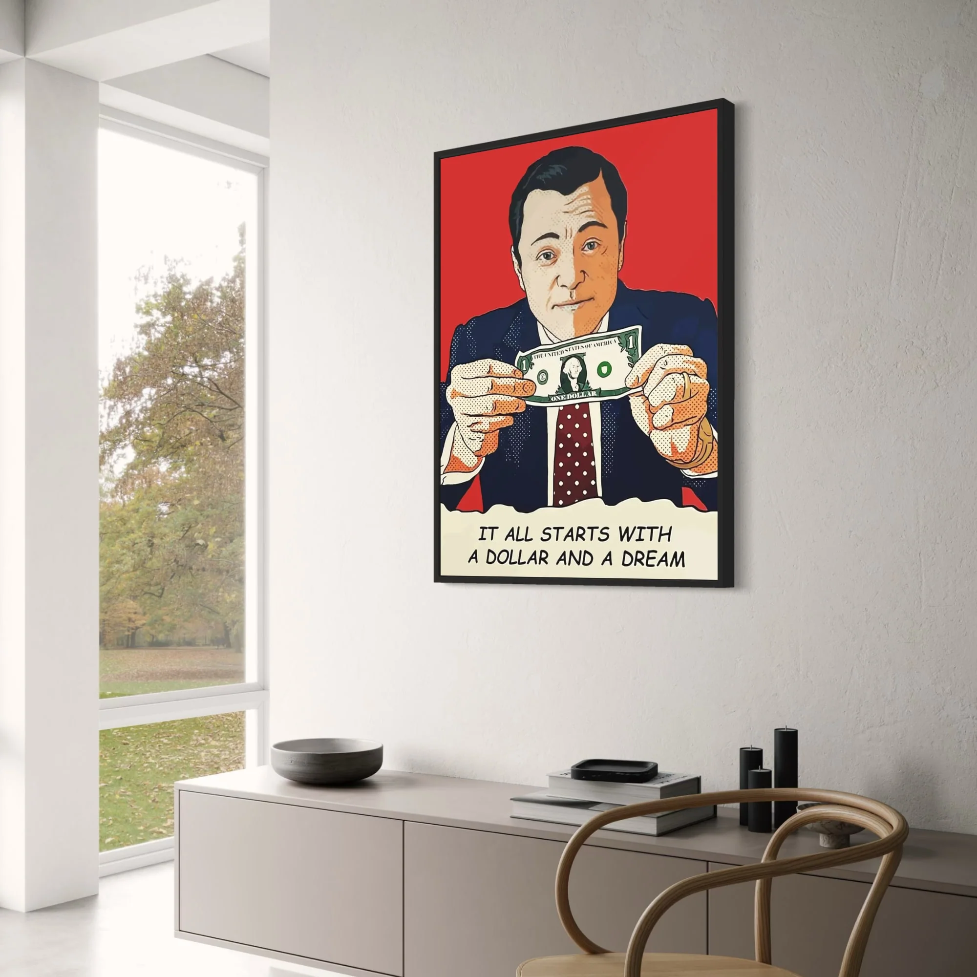 The Wolf of Wall Street | Leonardo DiCaprio Movie Art - Image 3