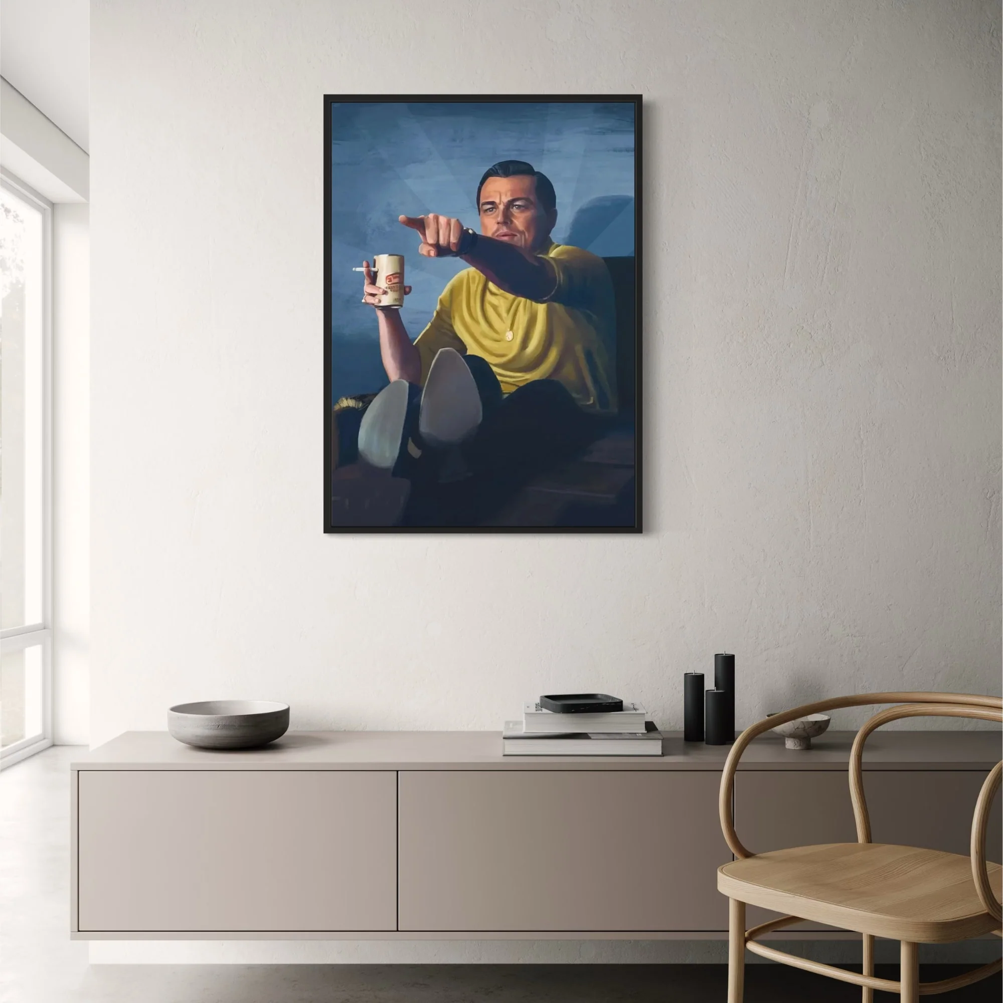 The Wolf of Wall Street | Leonardo DiCaprio | Classic Movie Art - Image 2