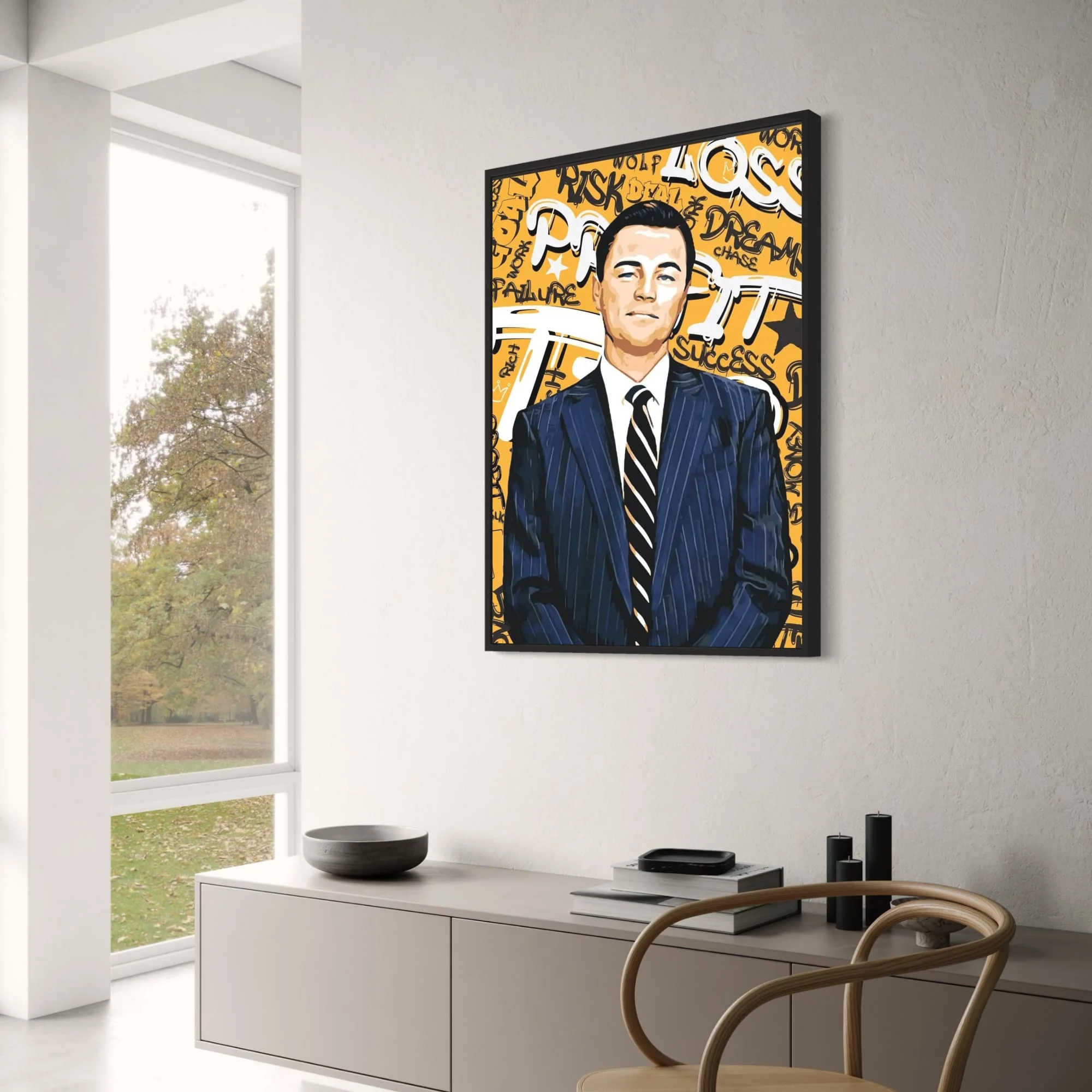 DiCaprio in The Wolf of Wall Street | Classic Movie Canvas - Image 3