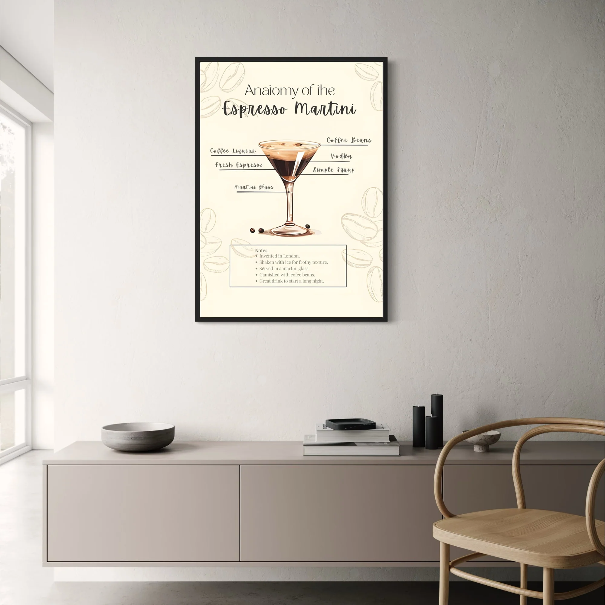 Espresso Martini Recipe | Elegant Bar Decor - Image 2