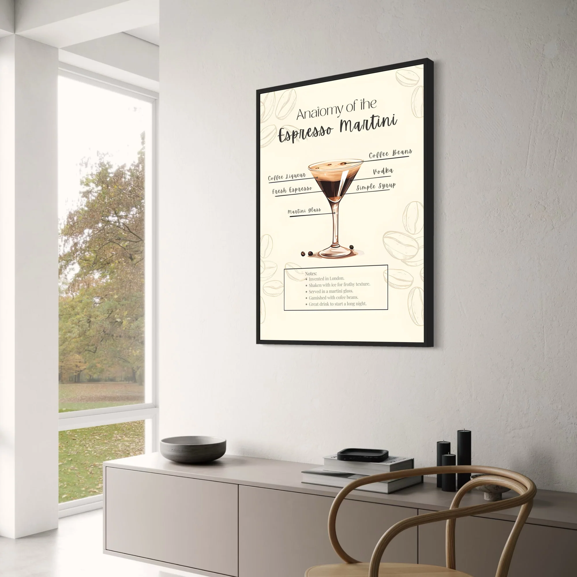 Espresso Martini Recipe | Elegant Bar Decor - Image 3