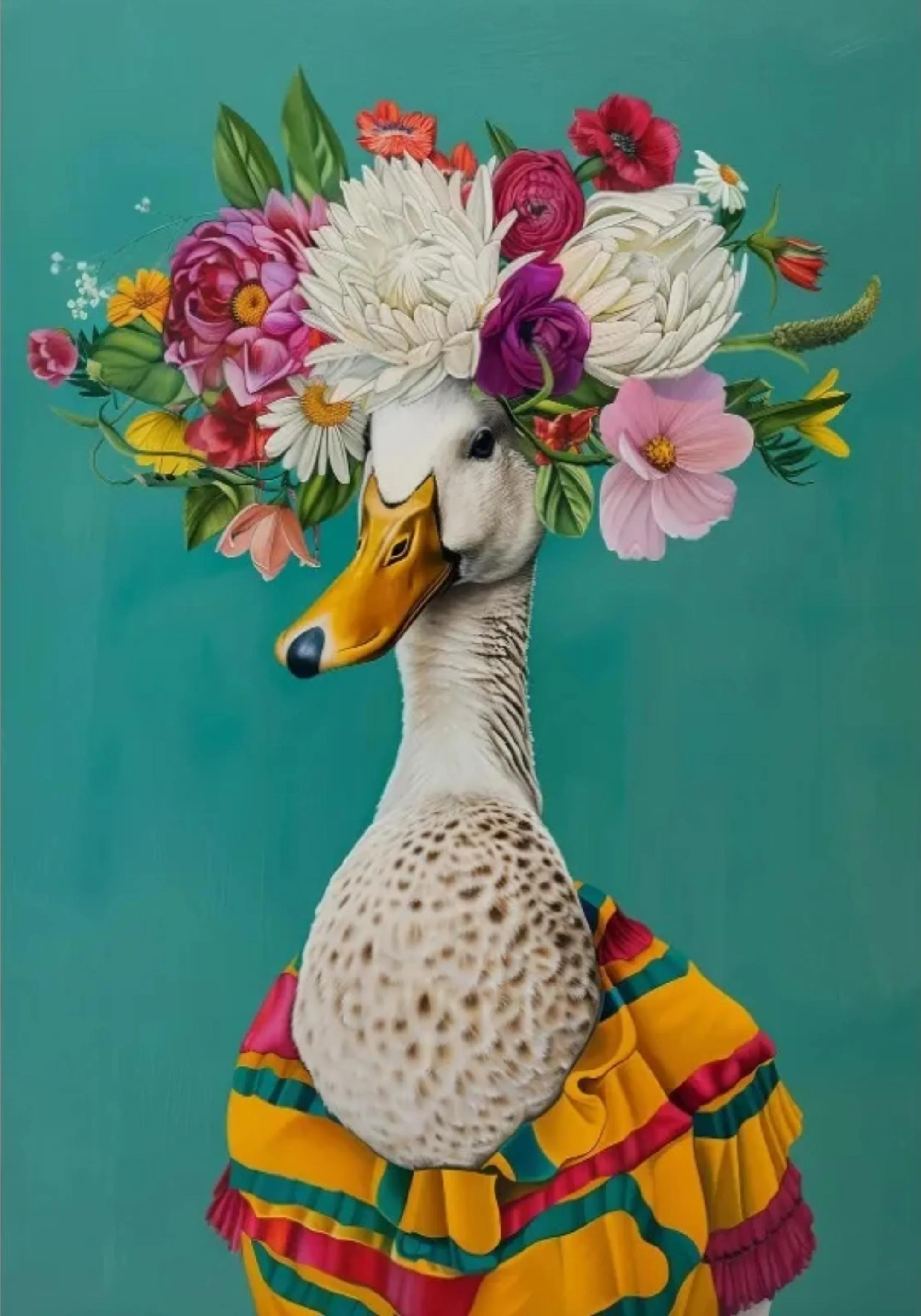 Jungle Royalty | Majestic Animals & Lush Florals - Image 2