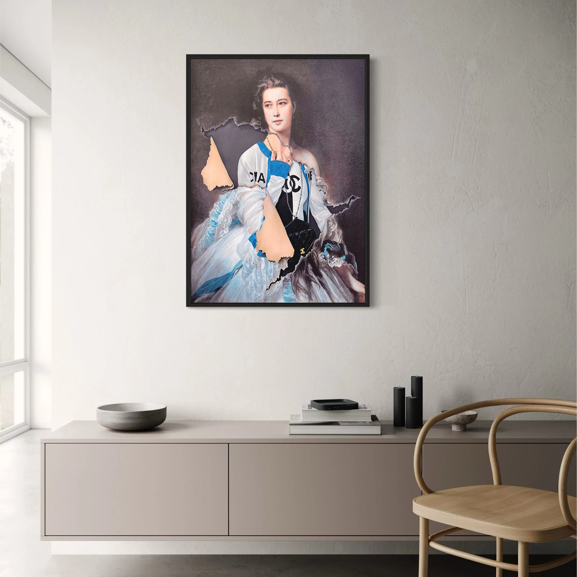 Neo-Classical Portrait | Modern Streetwear Fusion - Image 2
