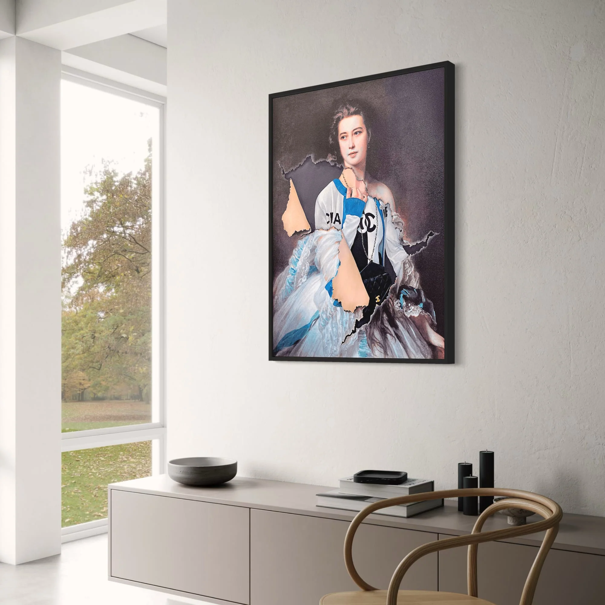 Neo-Classical Portrait | Modern Streetwear Fusion - Image 3