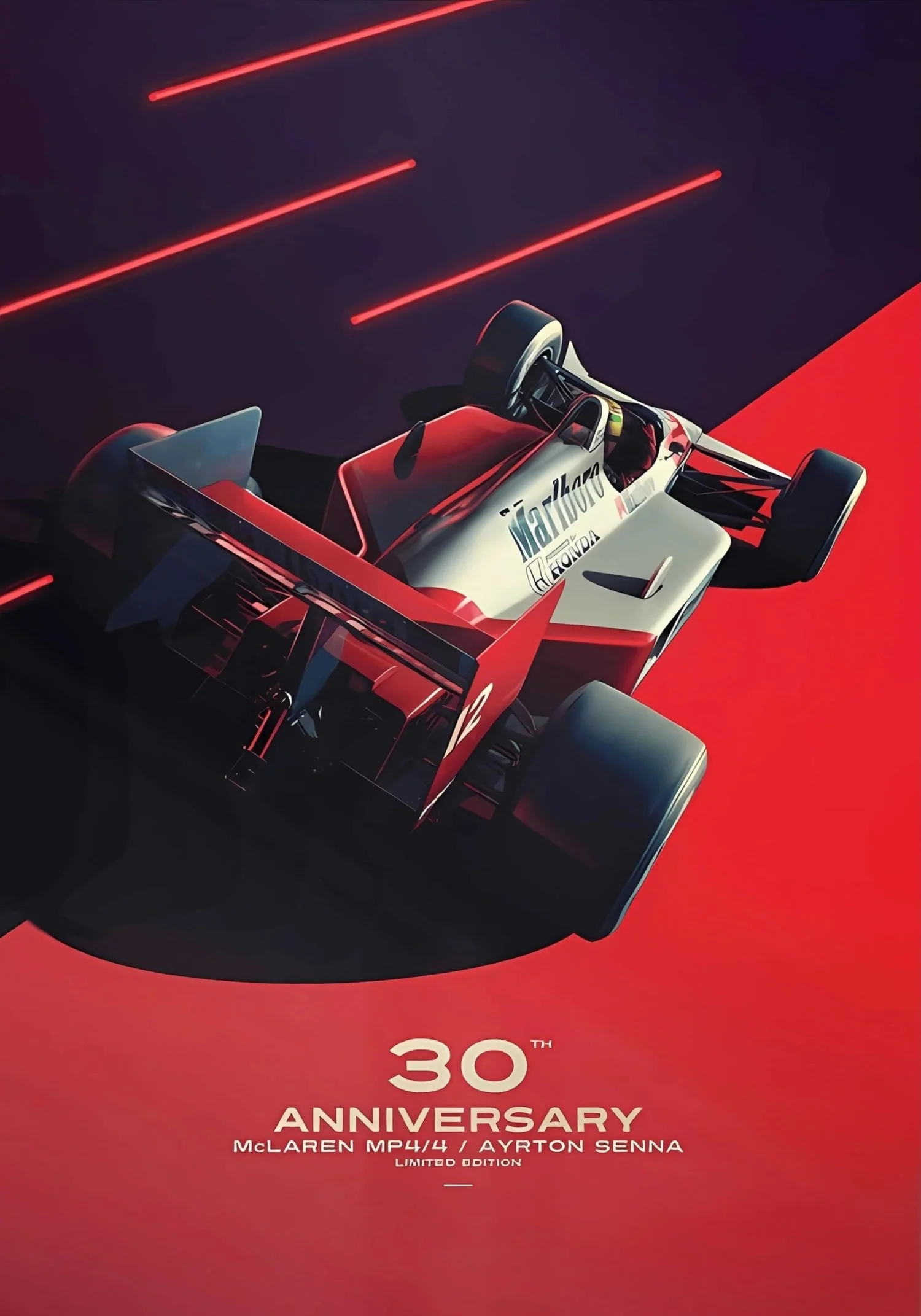Ayrton Senna | McLaren MP4 - Image 4