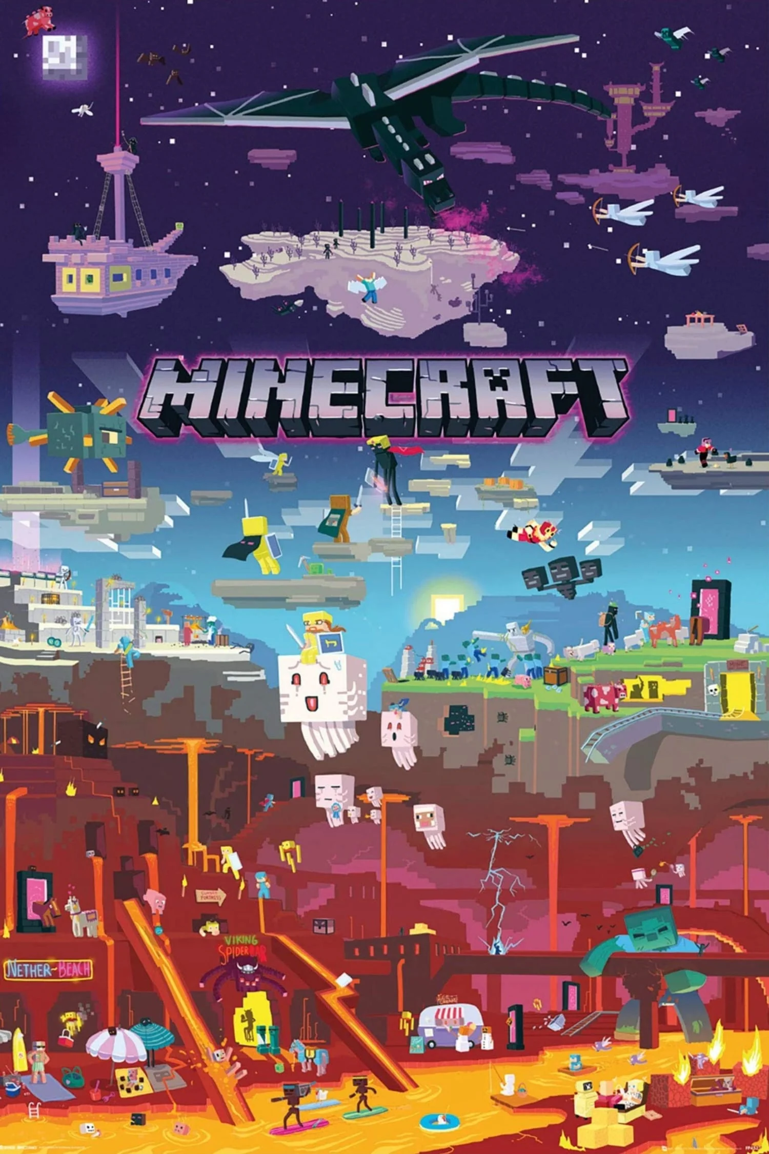 Minecraft World Poster - Image 4