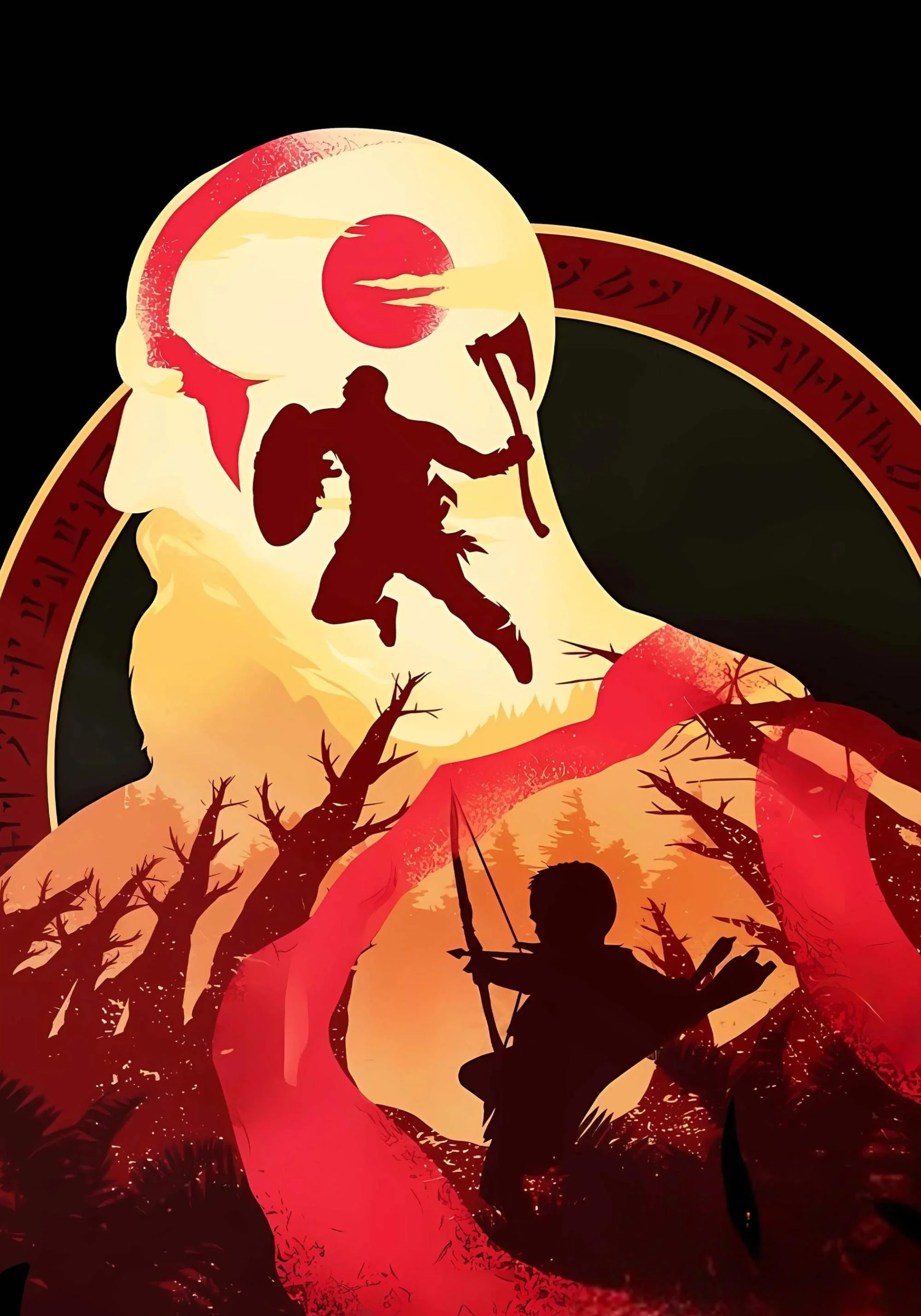 God of War Ragnarok | Spartan Vector Art - Image 2