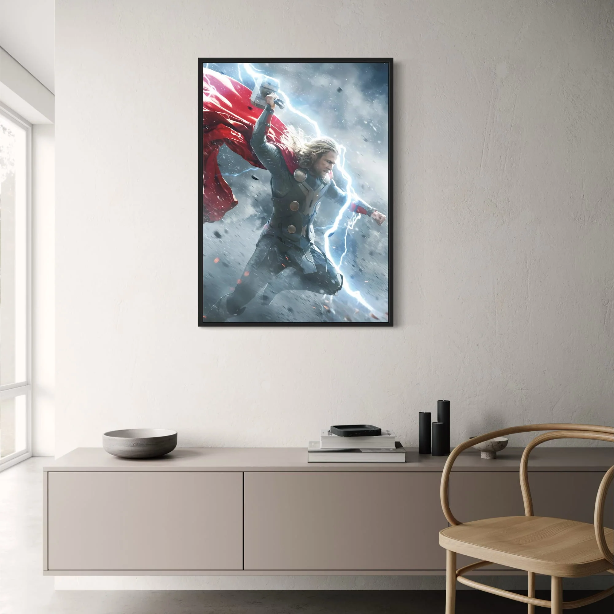 Thor Lightning | MCU Movie Poster - Image 2