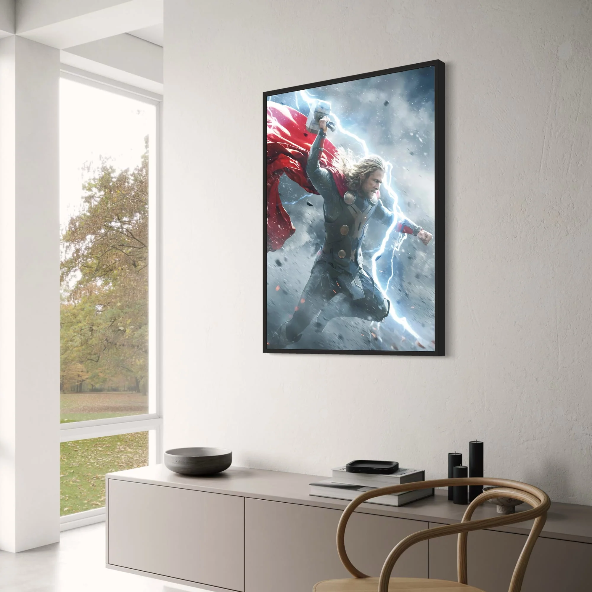 Thor Lightning | MCU Movie Poster - Image 3