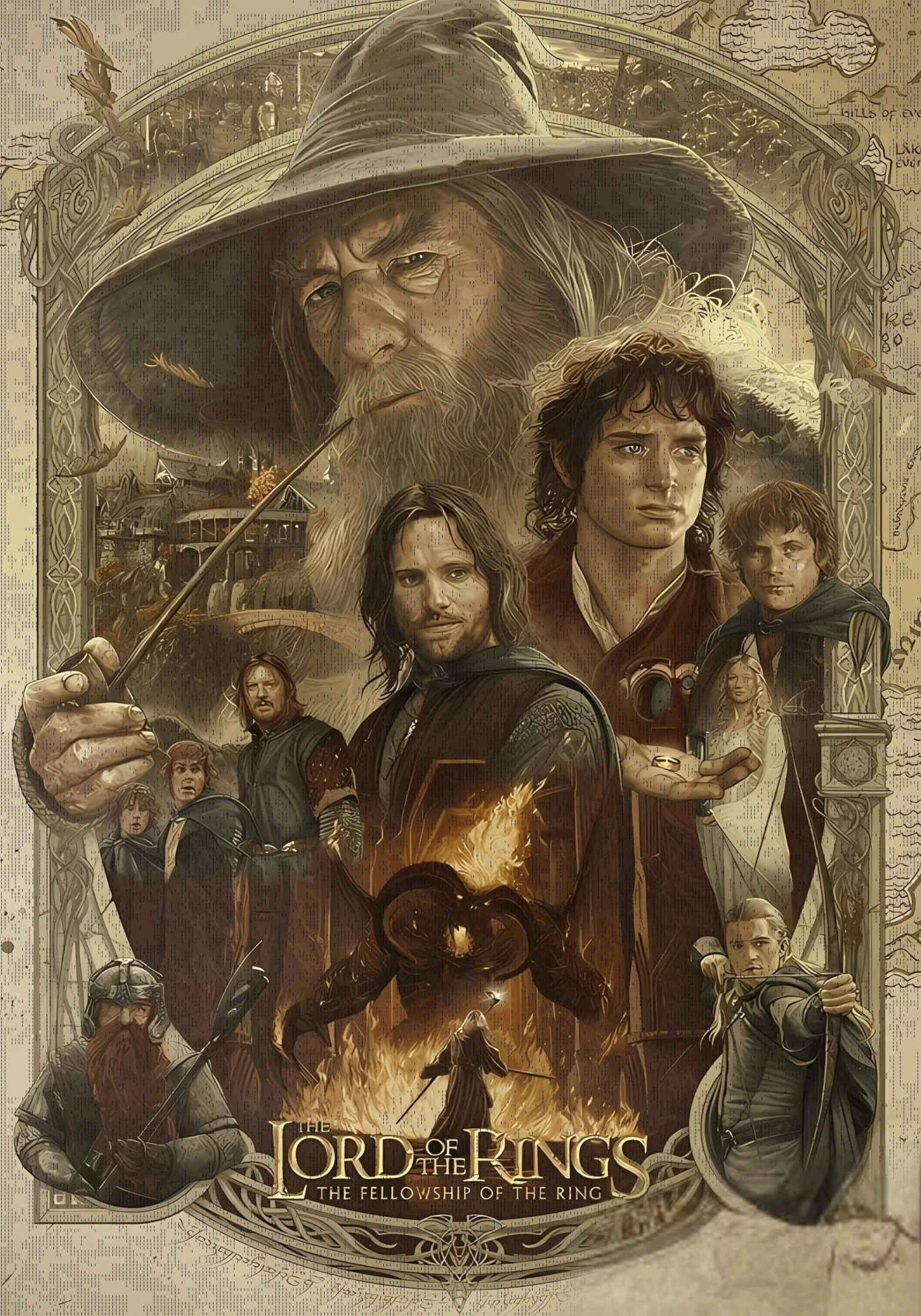 The Fellowship of the Ring | Movie Poster - Image 4