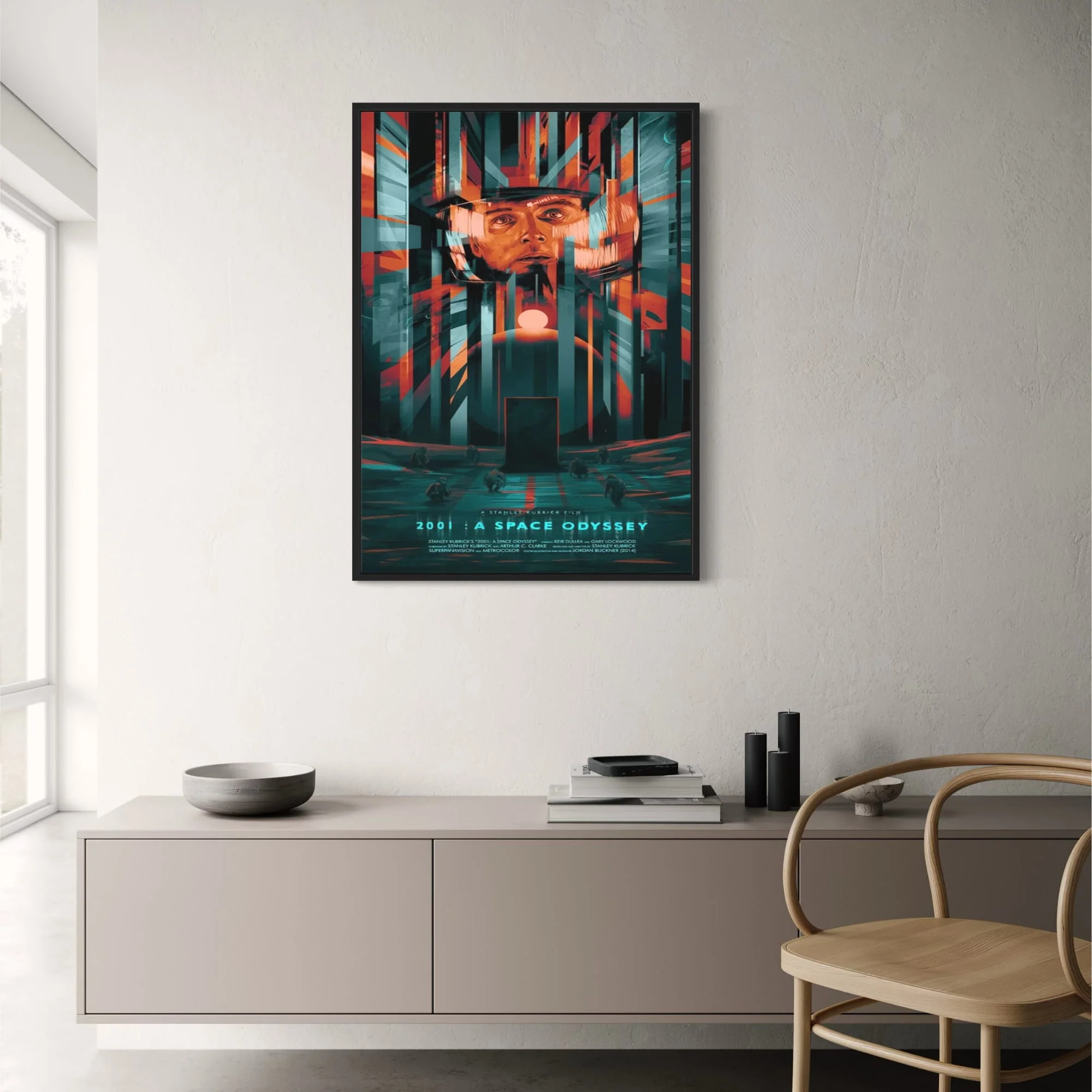 2001 A Space Odyssey | Stanley Kubrick Film Art - Image 2