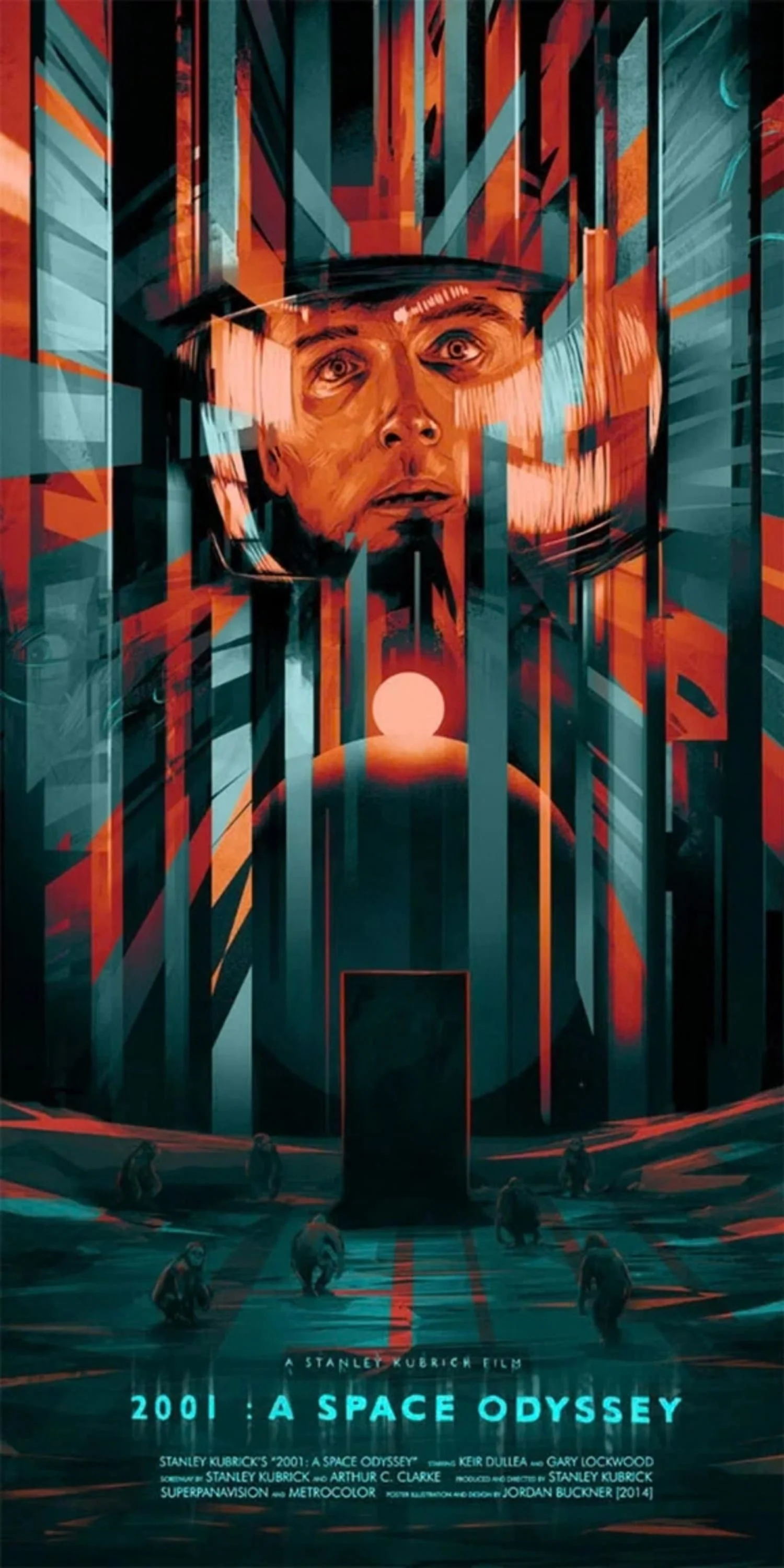2001 A Space Odyssey | Stanley Kubrick Film Art - Image 4