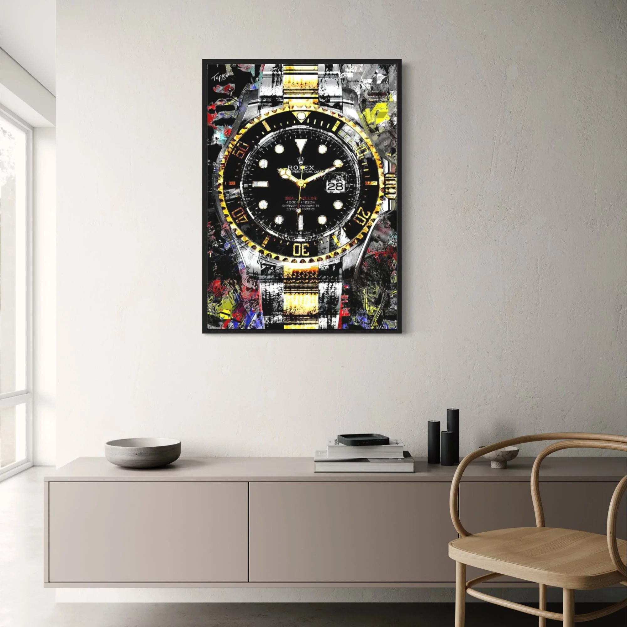 Rolex Sea Dweller | Graffiti Style | Contemporary Artwork - Image 2