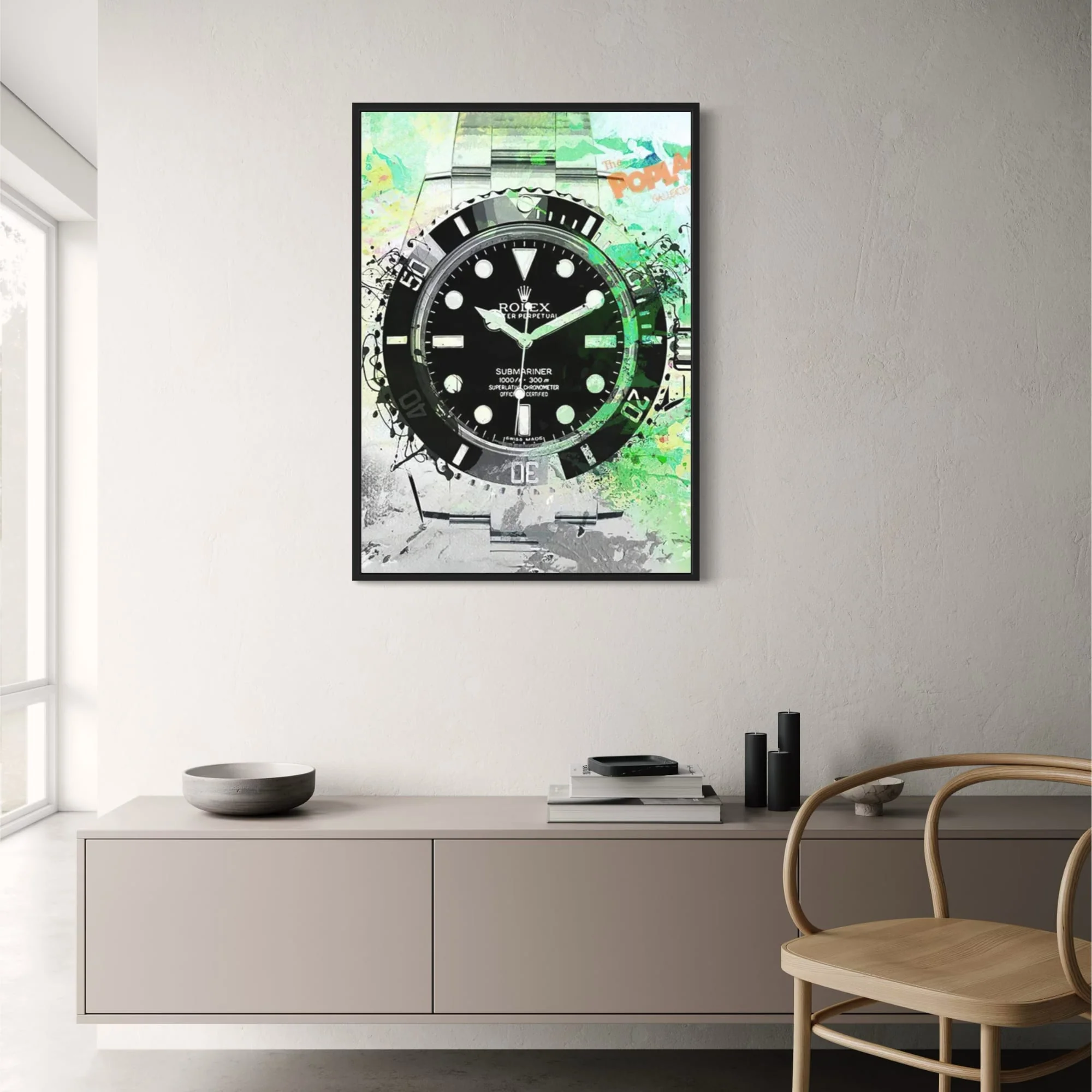 Rolex Submariner Pop Art | Colorful Timepiece - Image 2