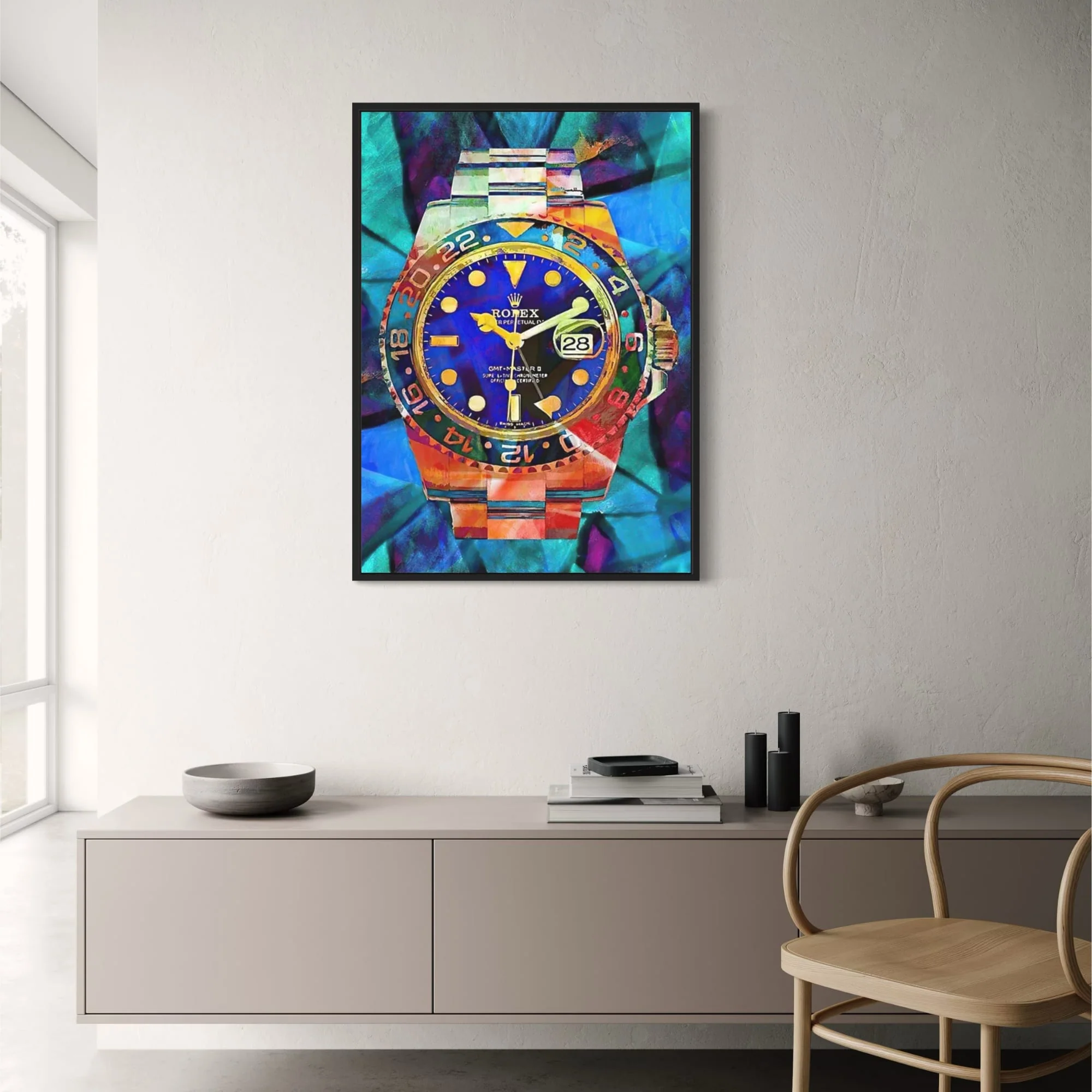 Graffiti Rolex Timepiece | Urban Art - Image 2