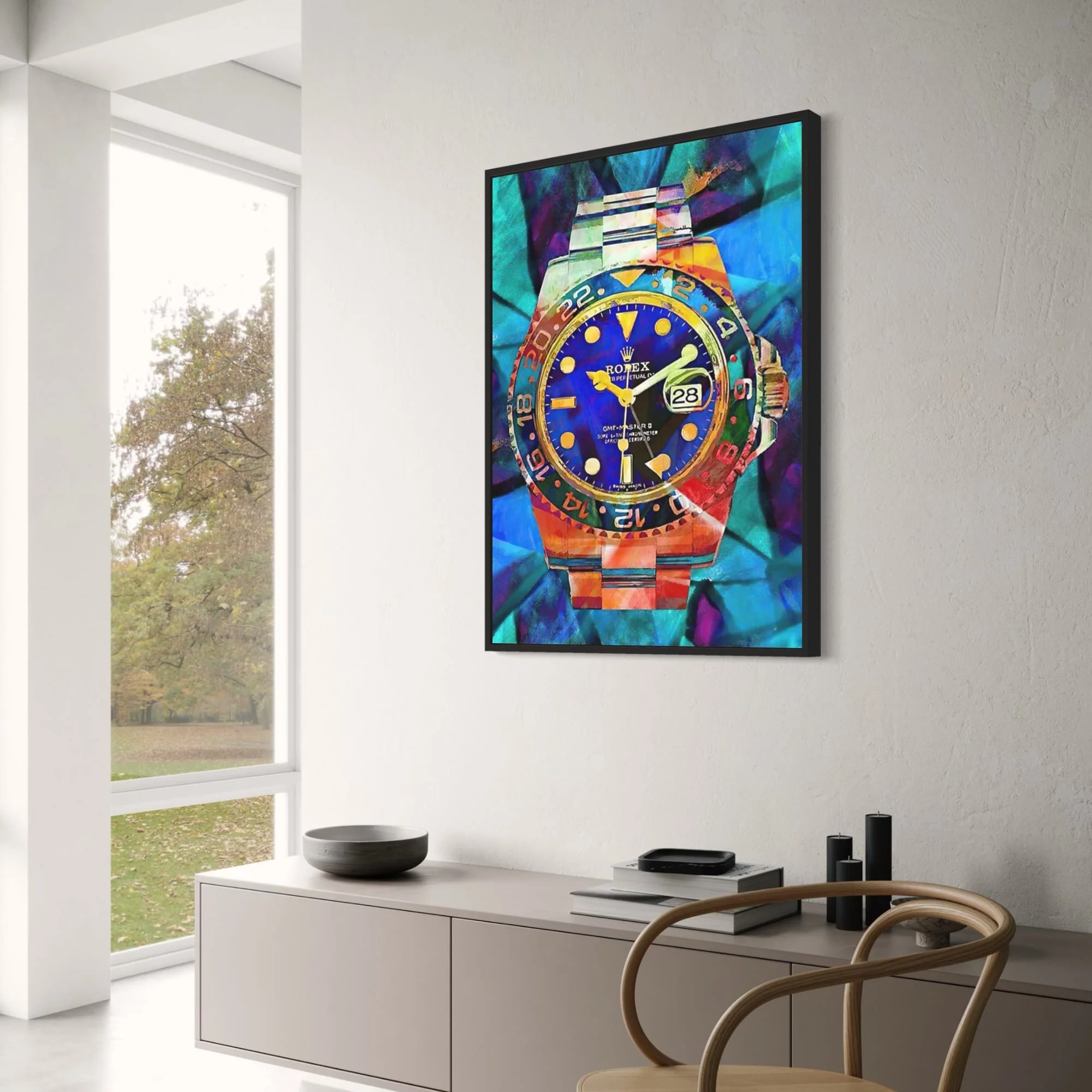Graffiti Rolex Timepiece | Urban Art - Image 3