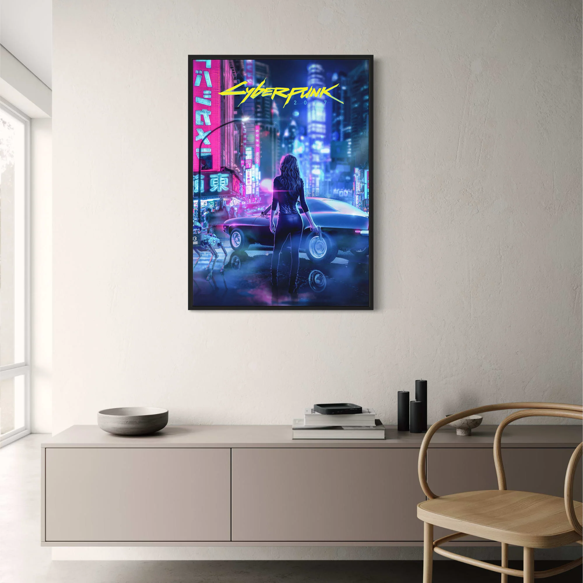 Cyberpunk 2077 | Futuristic Sci-Fi | Vibrant Gaming Art - Image 2