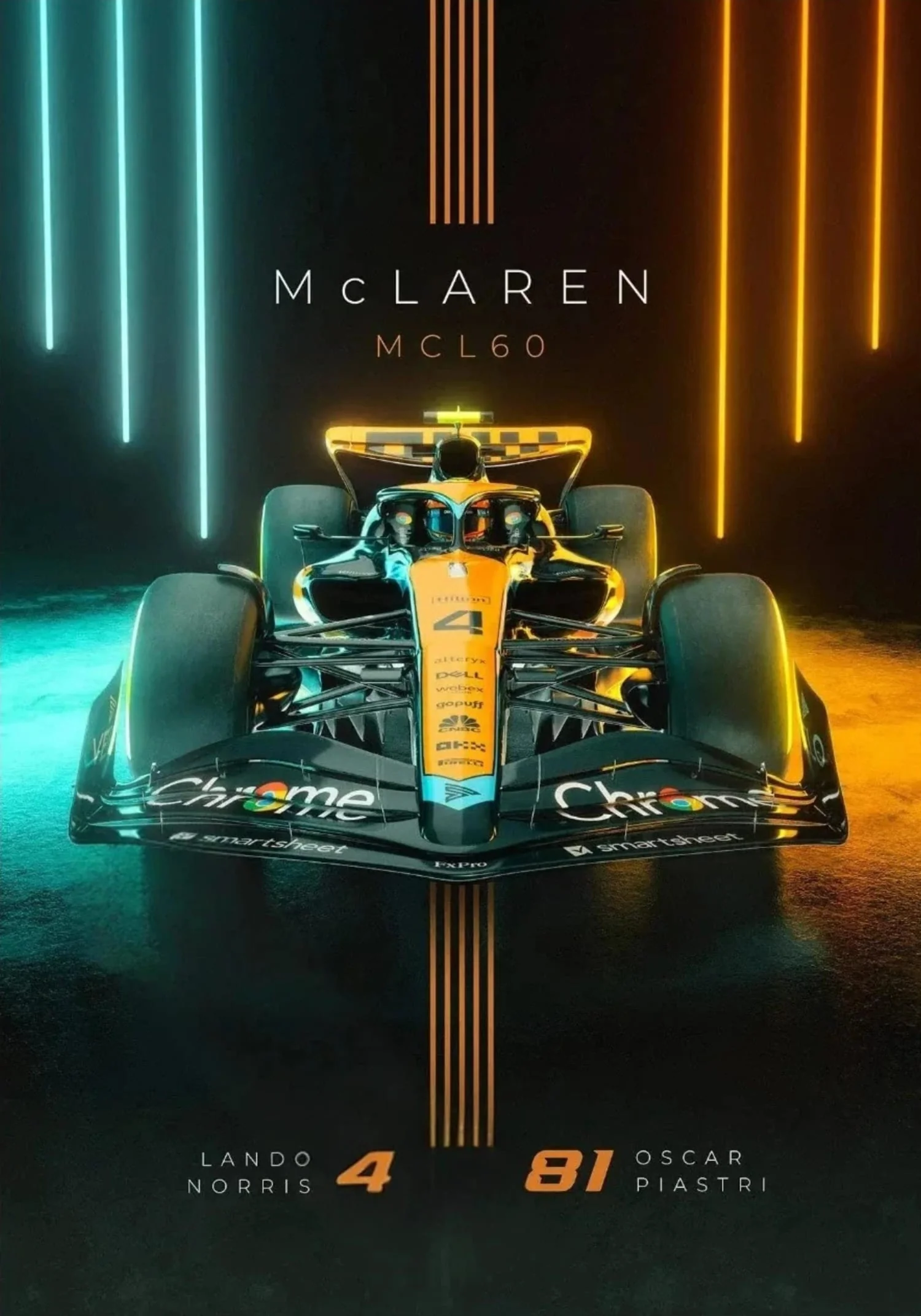 Lando Norris & Oscar Piastri | 2023 McLaren F1 Team - Image 4