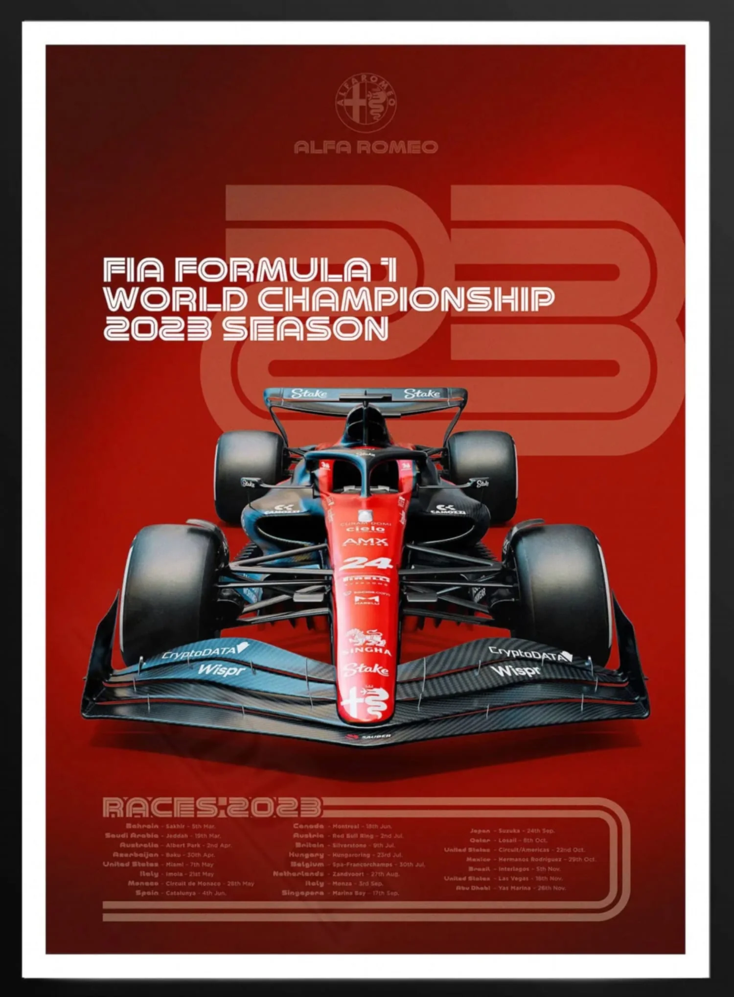 Alfa Romeo 2023 | Valtteri Bottas & Zhou Guanyu F1 - Image 4