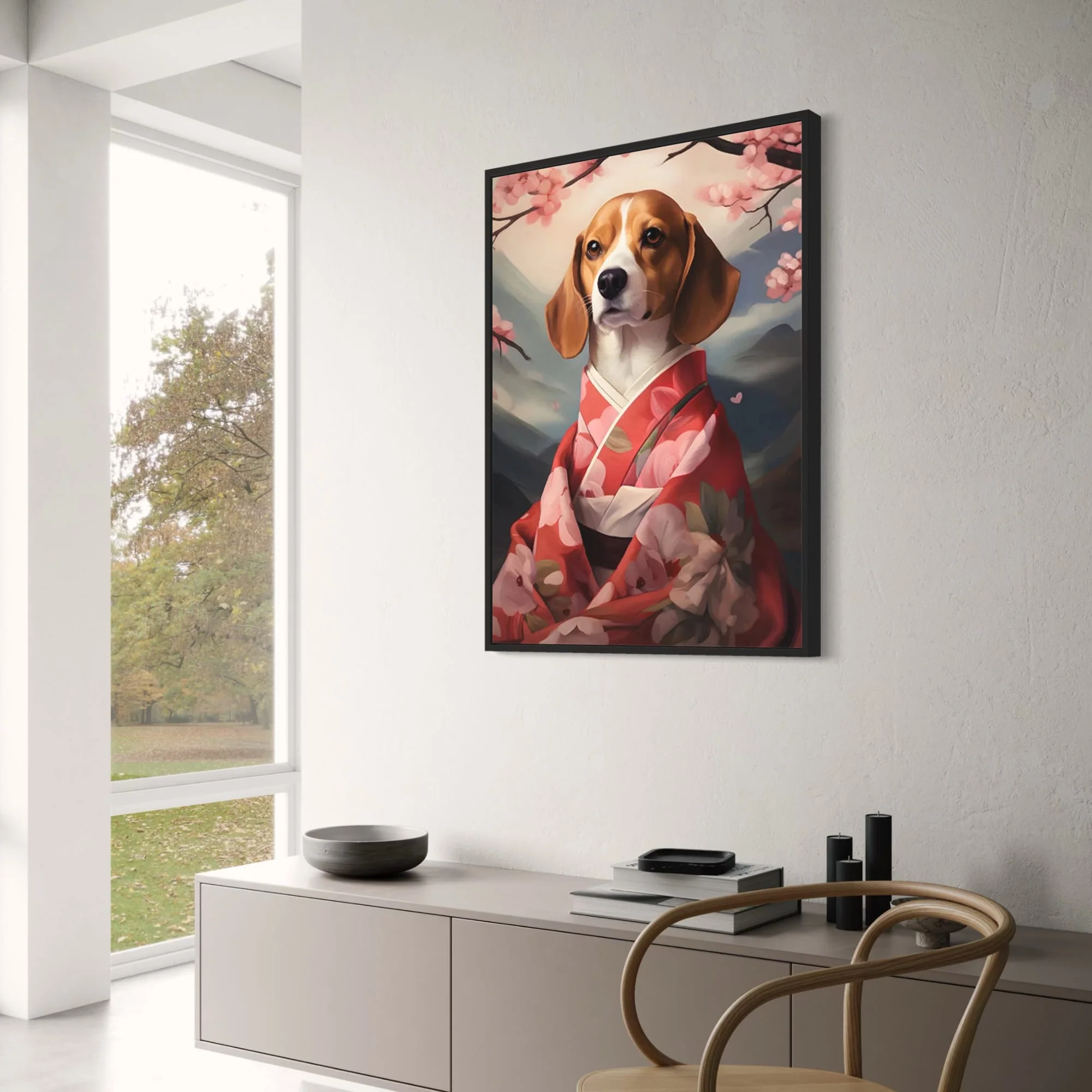Beagle | Spring Blossom Floral - Image 3