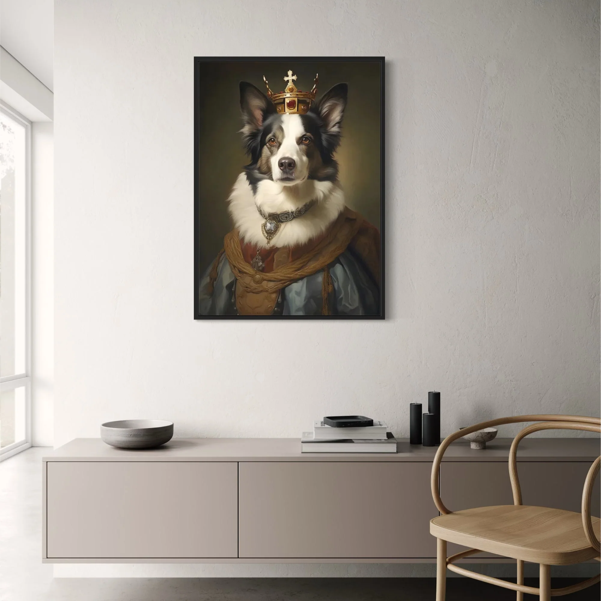 Majestic Border Collie Portrait - Image 2