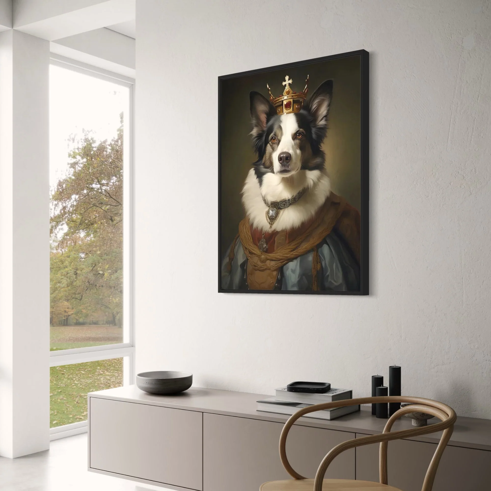 Majestic Border Collie Portrait - Image 3