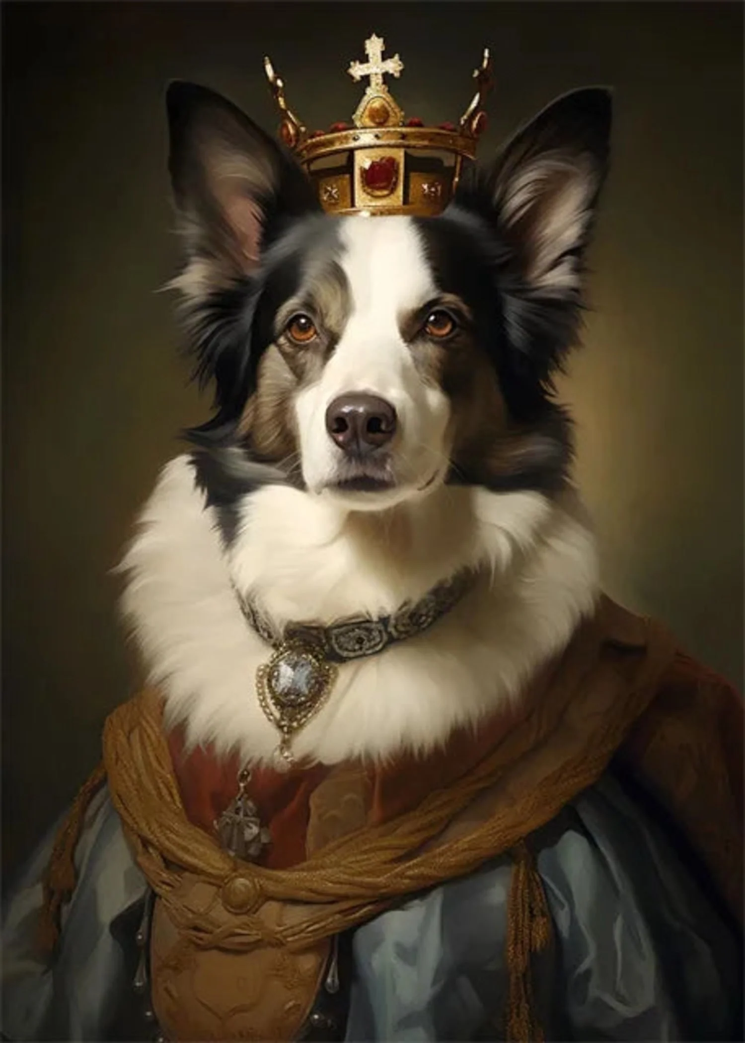 Majestic Border Collie Portrait - Image 4