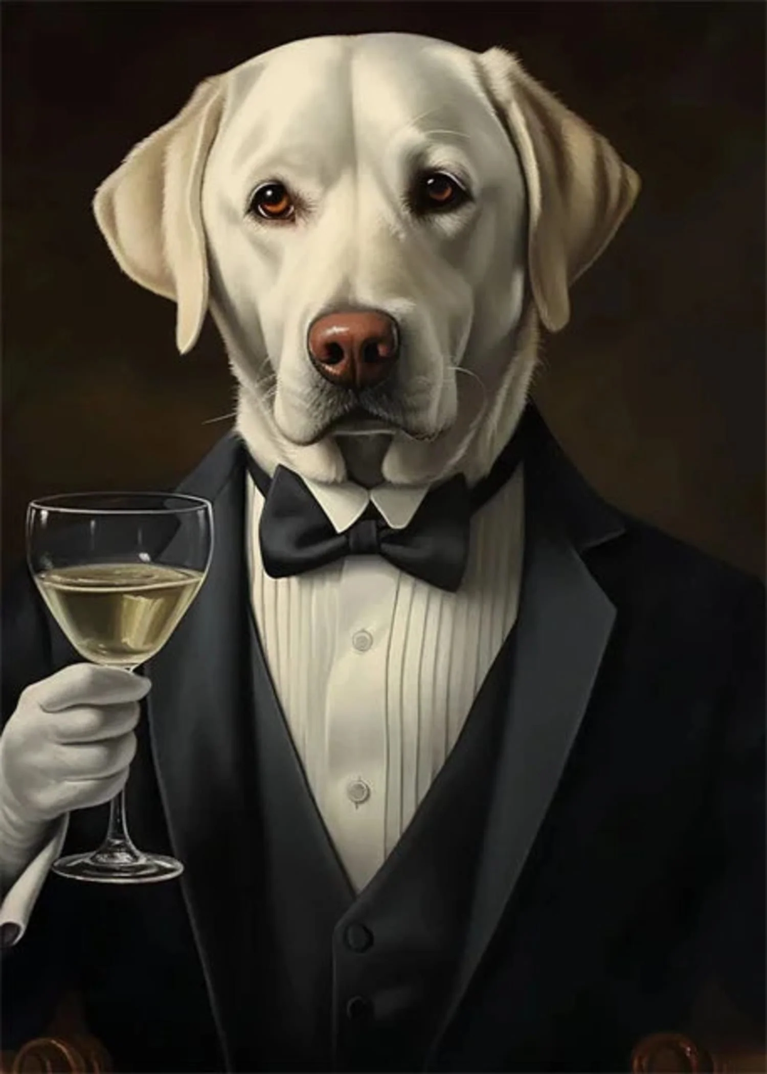 Labrador in Tuxedo | Sophisticate's Toast - Image 4
