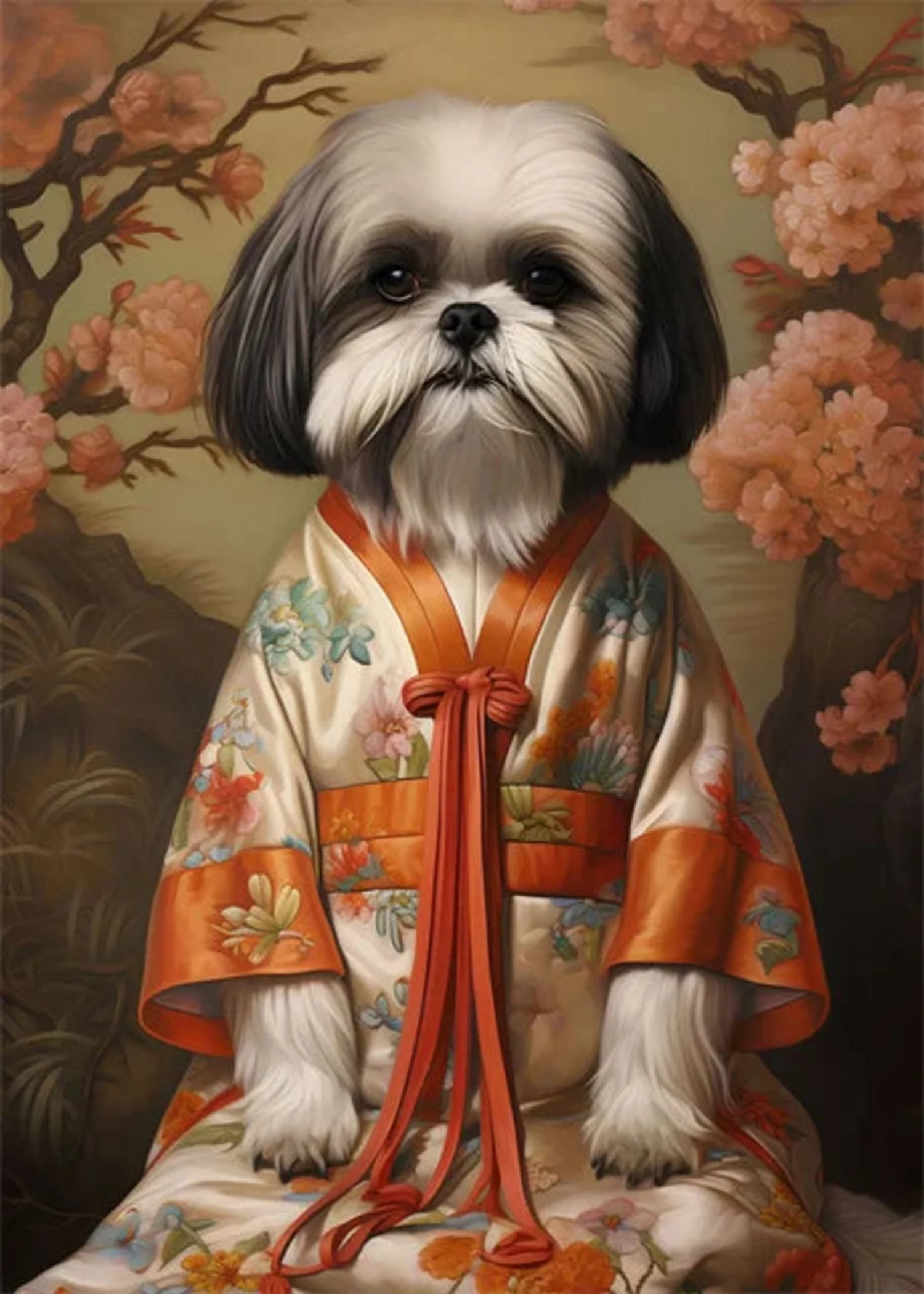 Shih Tzu | Eastern Elegance | Rich Tapestry Design - Image 4