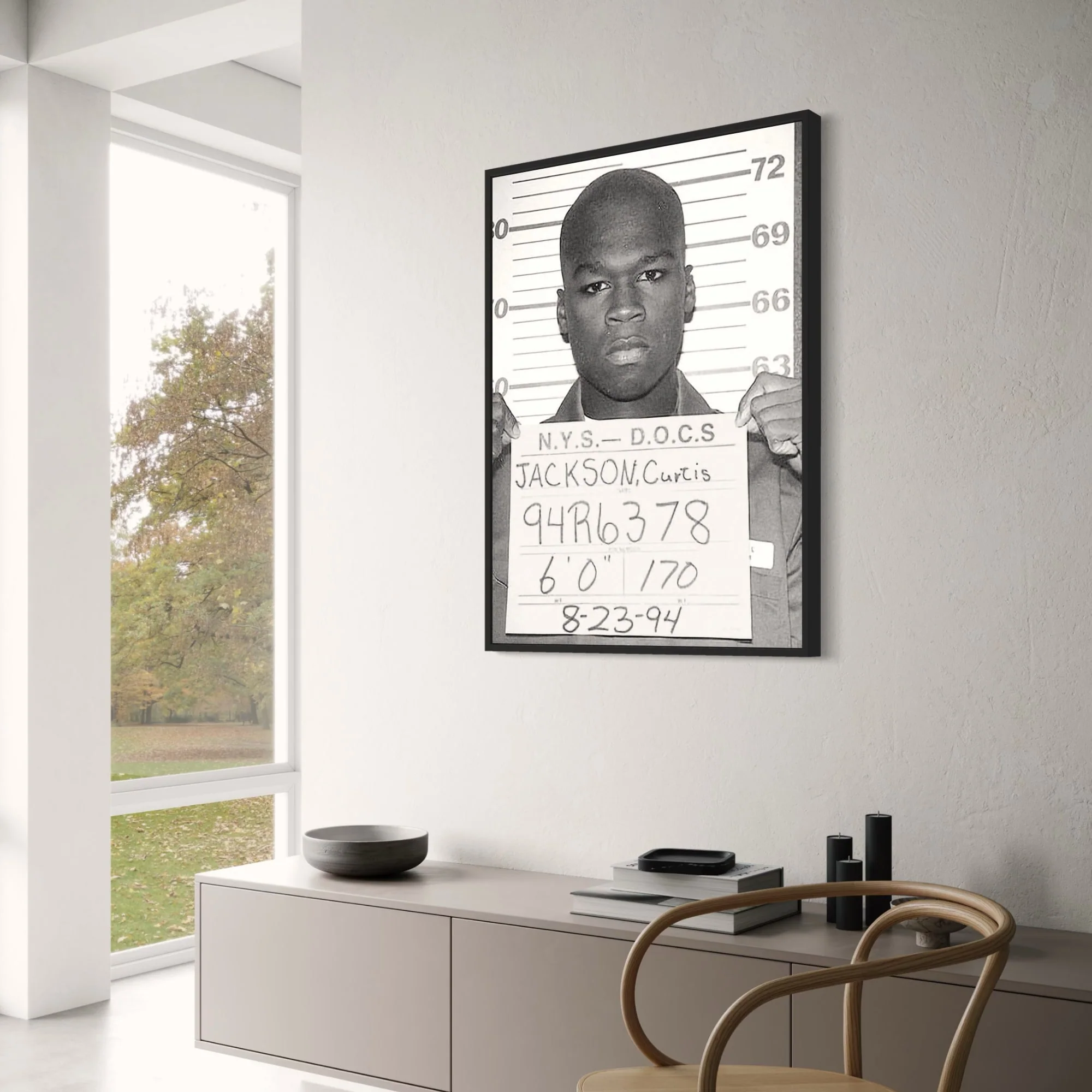 50 Cent Mugshot | Iconic Hip Hop - Image 3