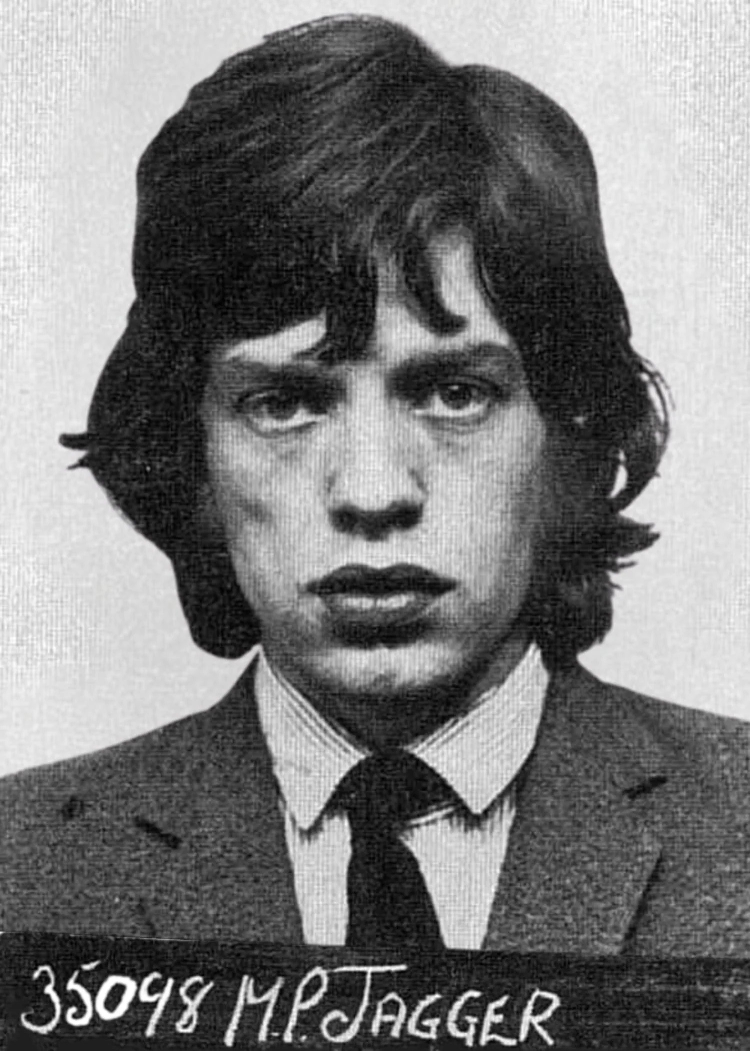 Mick Jagger Mugshot | Vintage Rock Star Art - Image 4