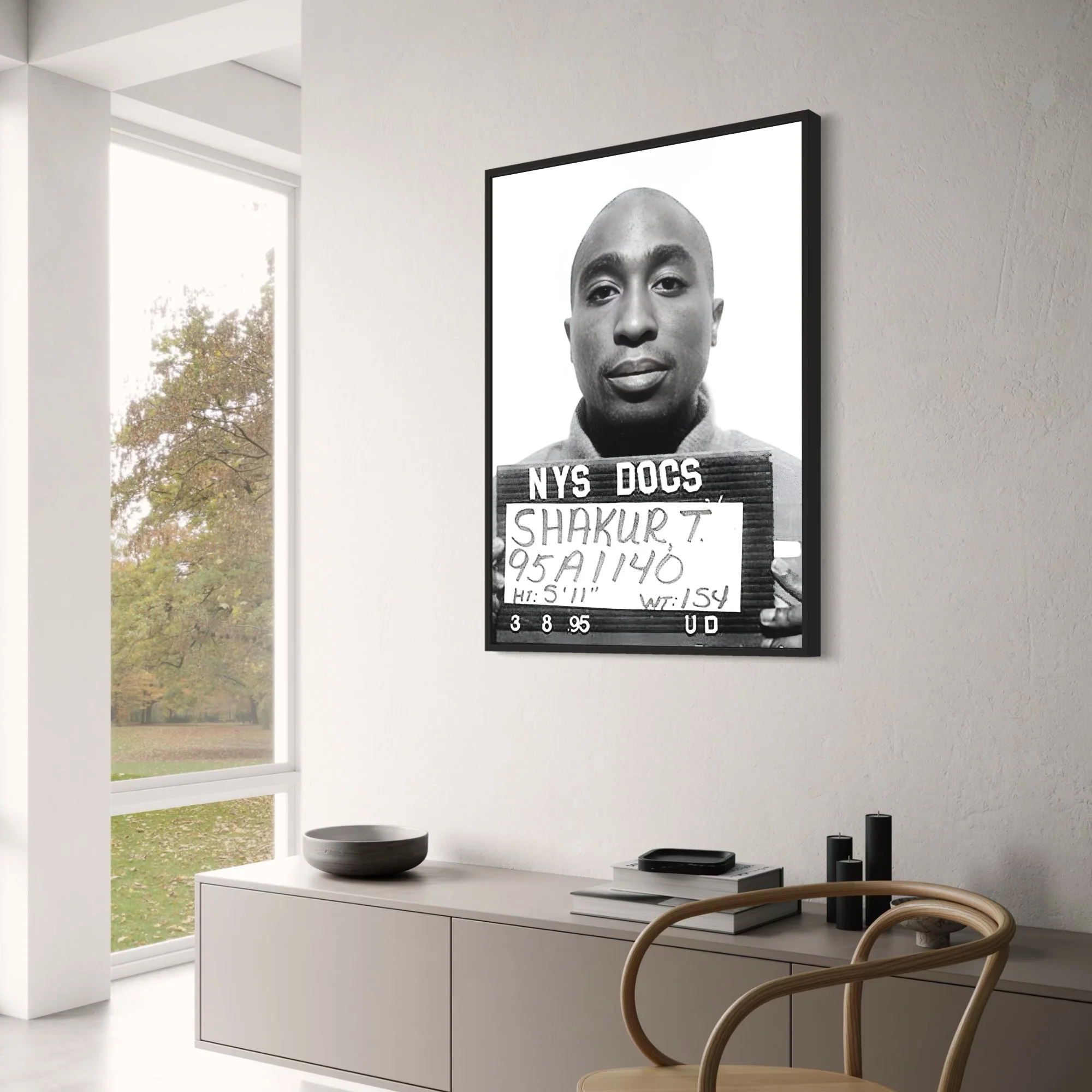 Tupac Shakur Mugshot | Vintage Hip Hop - Image 3
