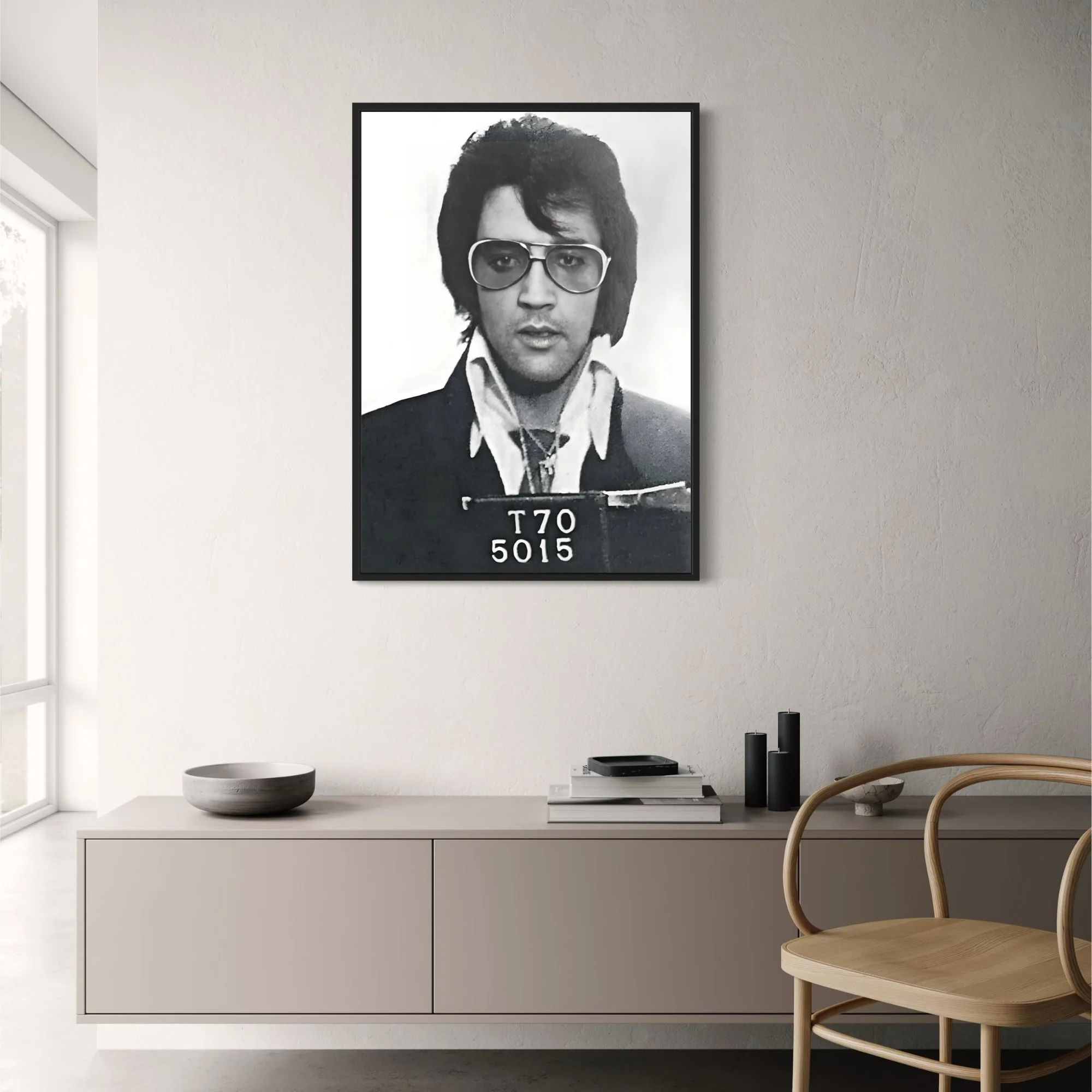 Elvis Presley | Vintage Mugshot Art - Image 2