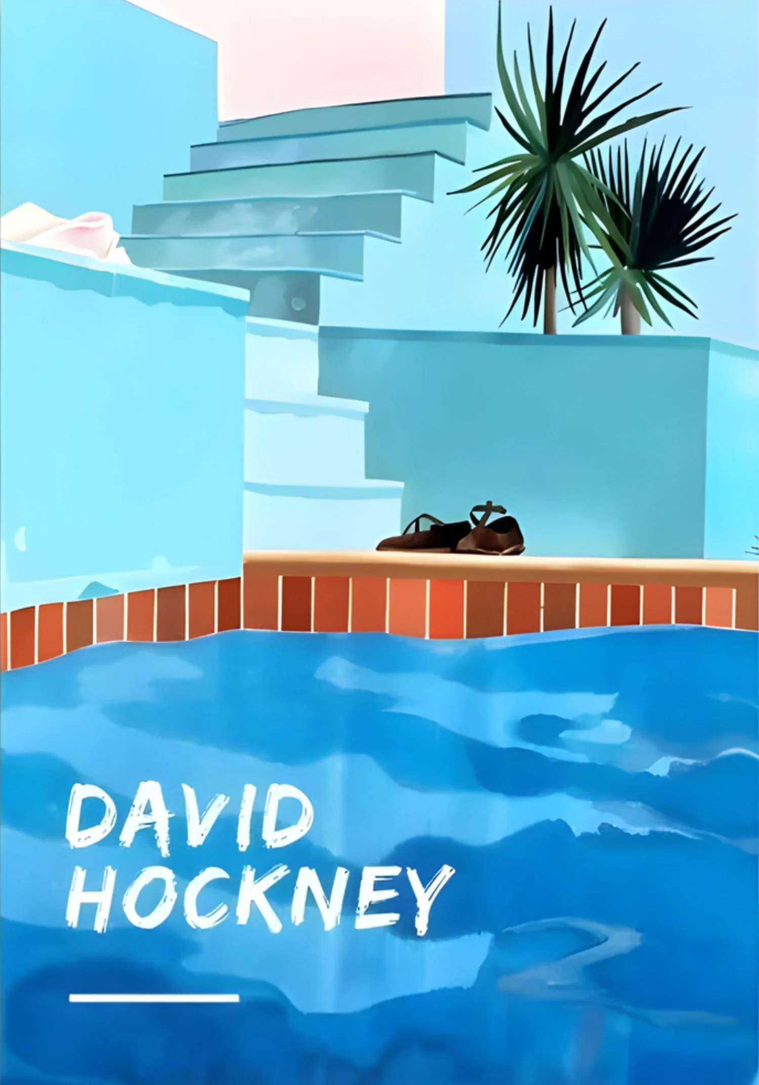 David Hockney | Artistic Swimming Pool | Modern Art - Image 4