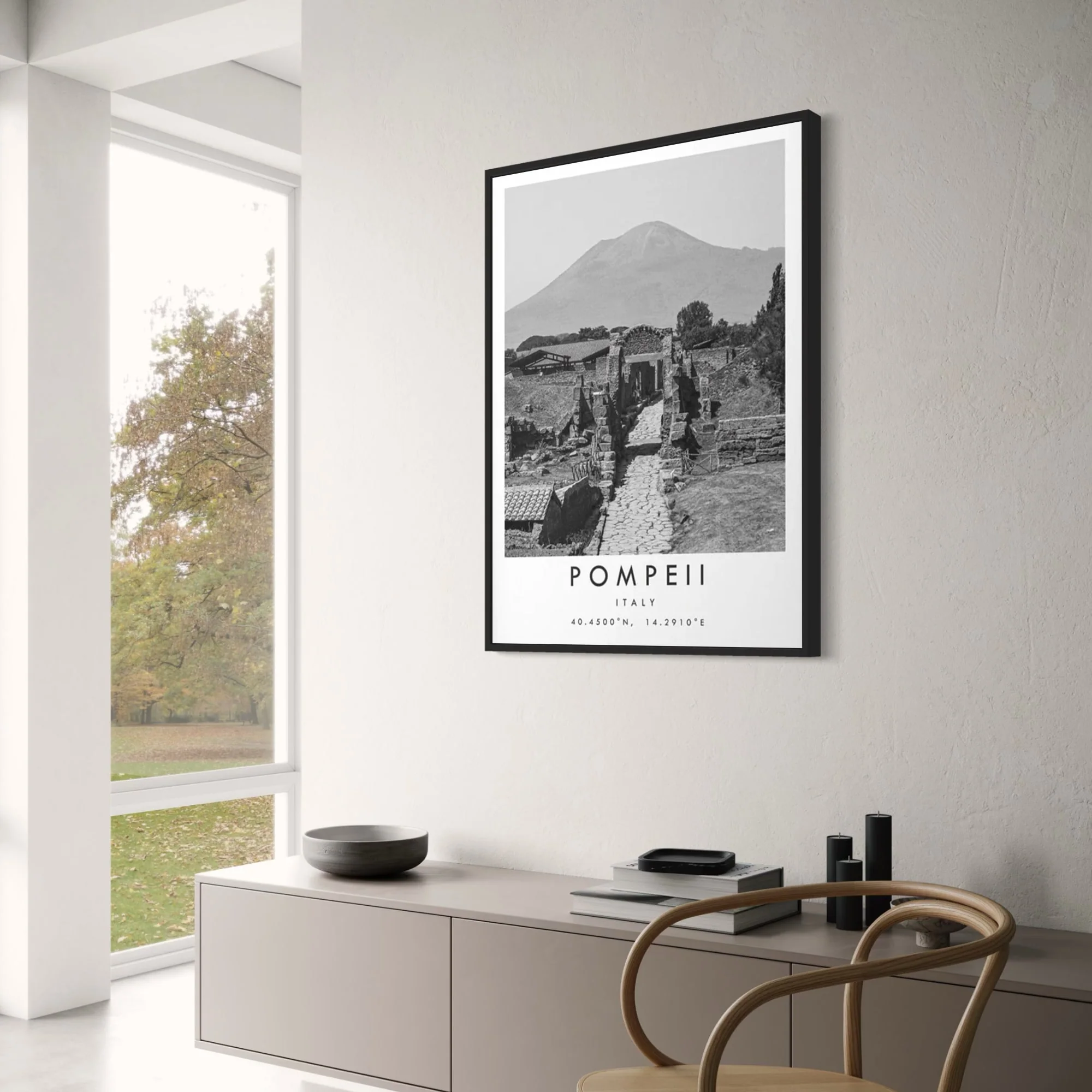 Pompeii Ruins | Vintage Italy Landscape - Image 3